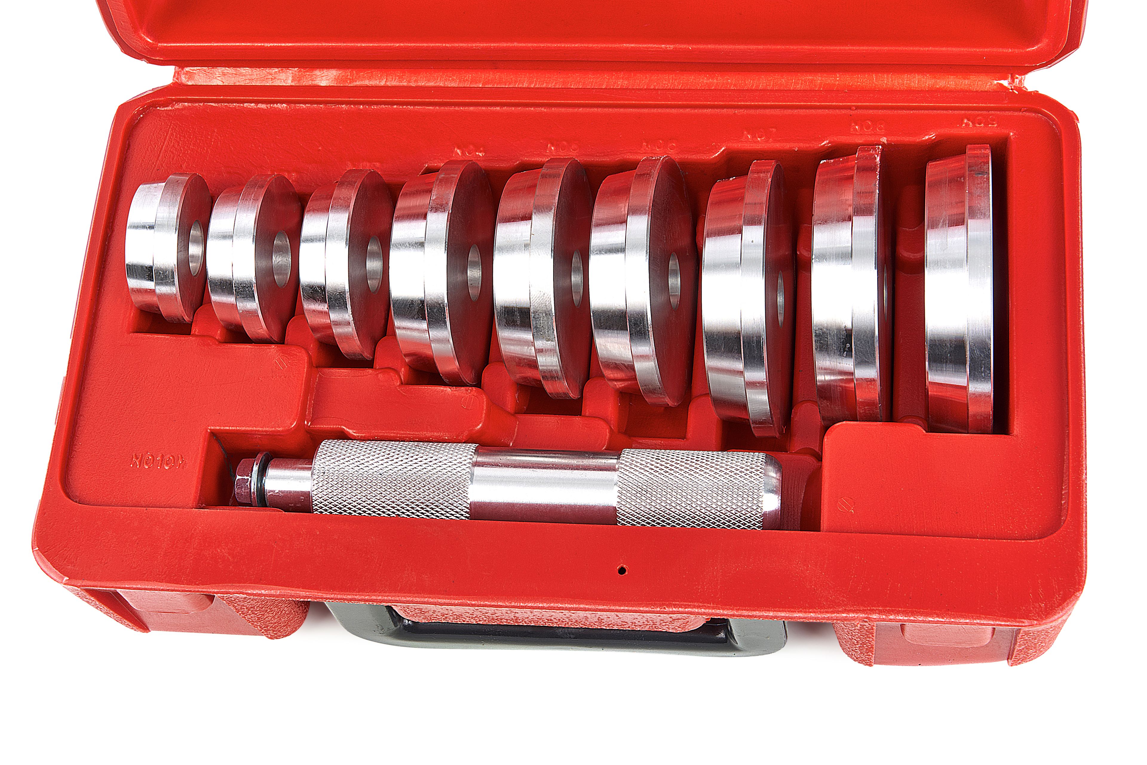Kit Dépose Roulements De Roue Bisenya 31 Pièces - Extracteur Universel Pour Moyeu Et Roulements | Outil Pro Garage