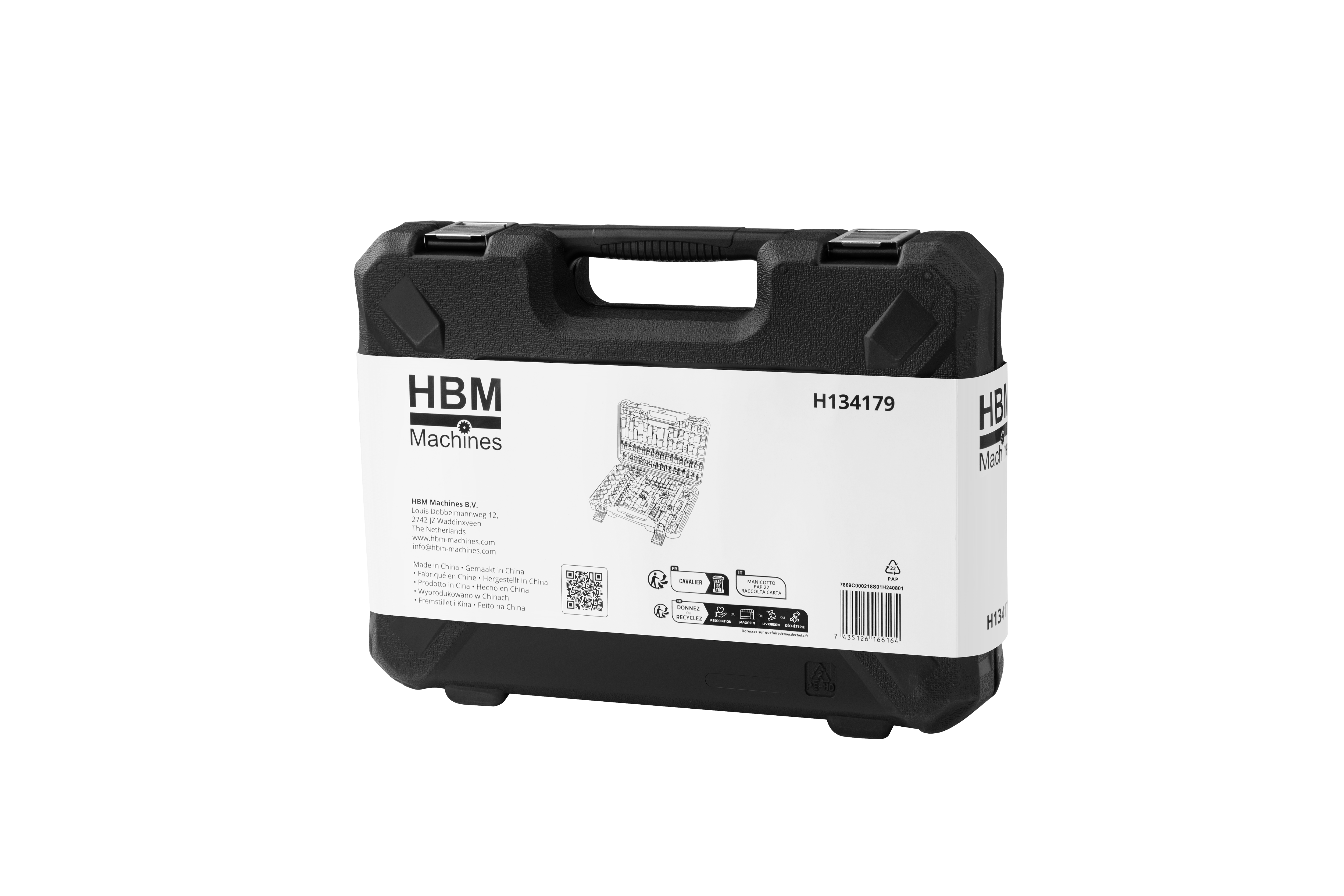 Laser Tools 7148 Steckschlüssel-Set, 11-teilig – Alles Für Den 13 Mm Antrieb, In Praktischer EVA-Box