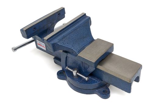 Tischschraubstock, Drehbar | Ambossfläche, Spannweite 70mm