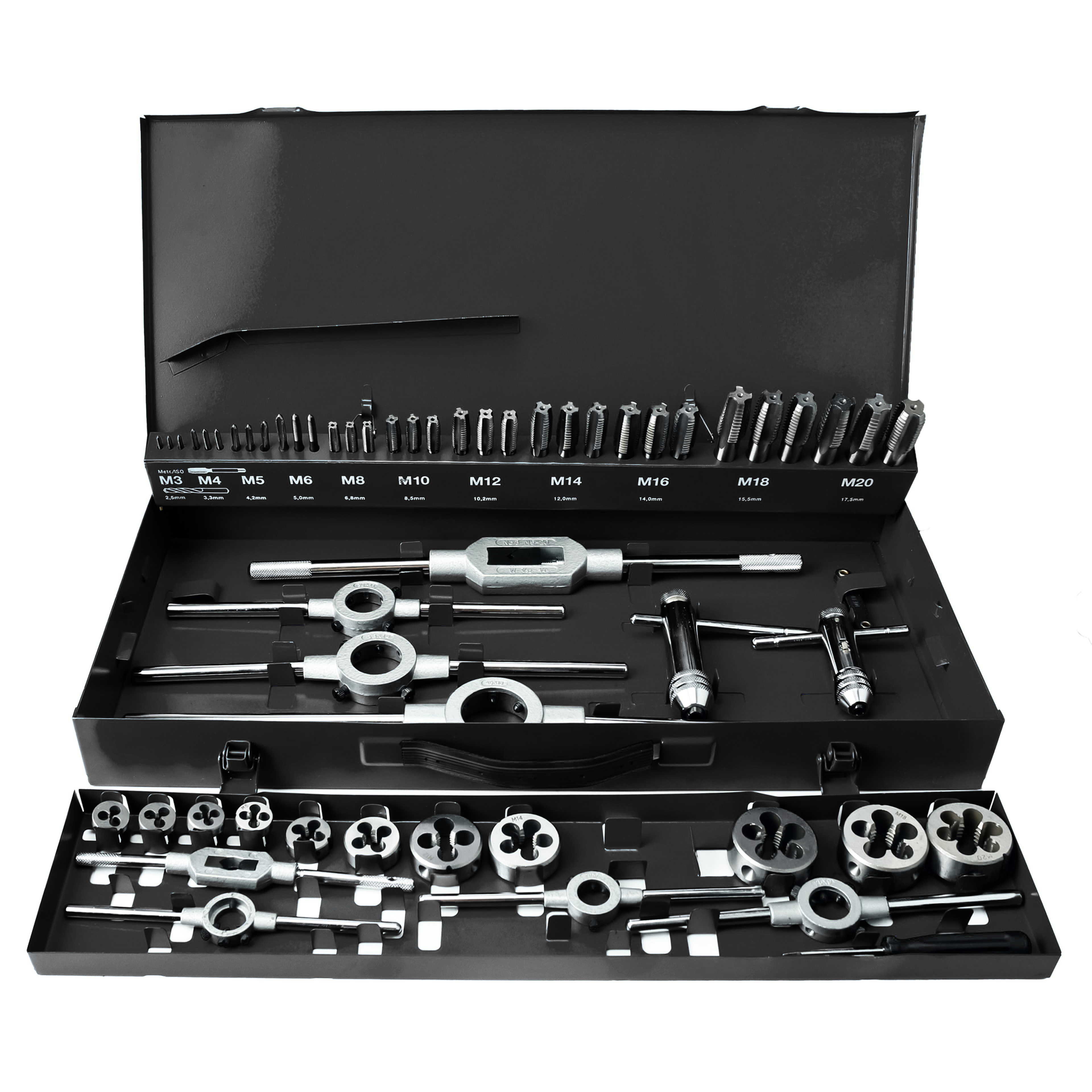 7 stks Lager Staal Metrische Draad Stalen Tap, M3, M4, M5