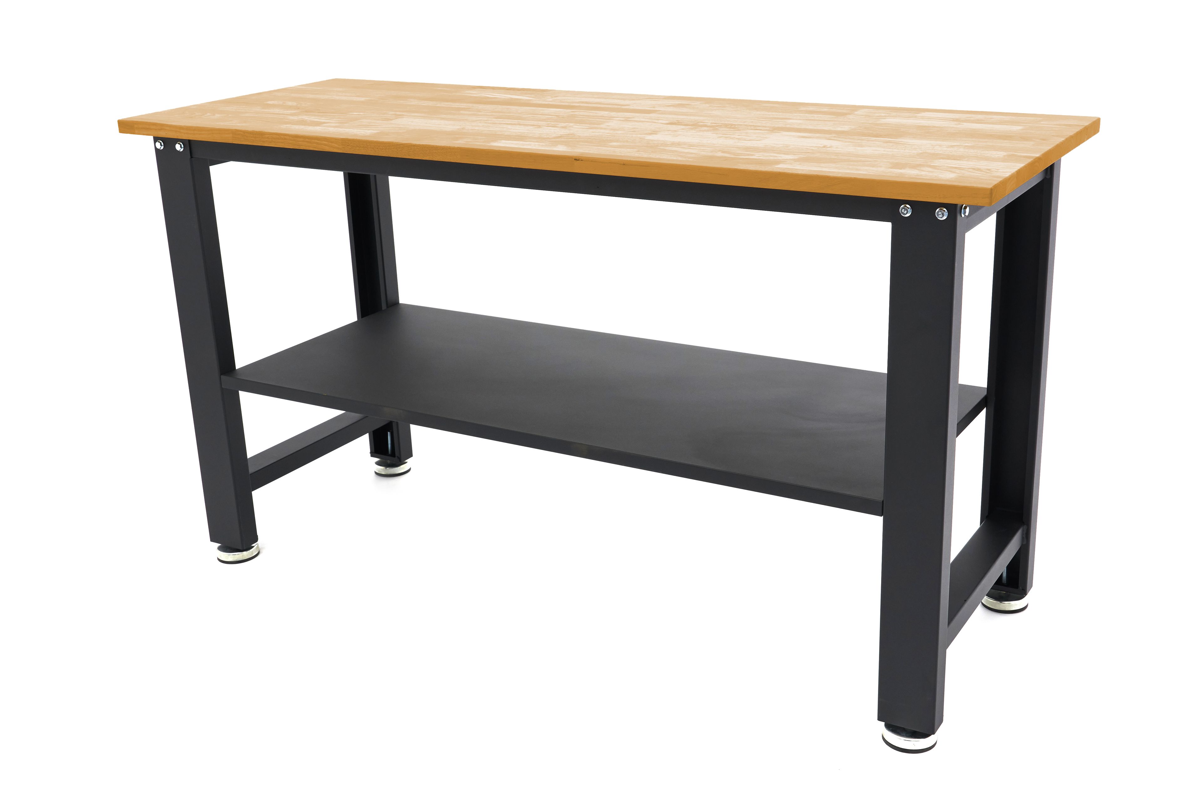 Établi Travail Kupper 12577 - Plan Hêtre Massif 30mm - Pieds Réglables