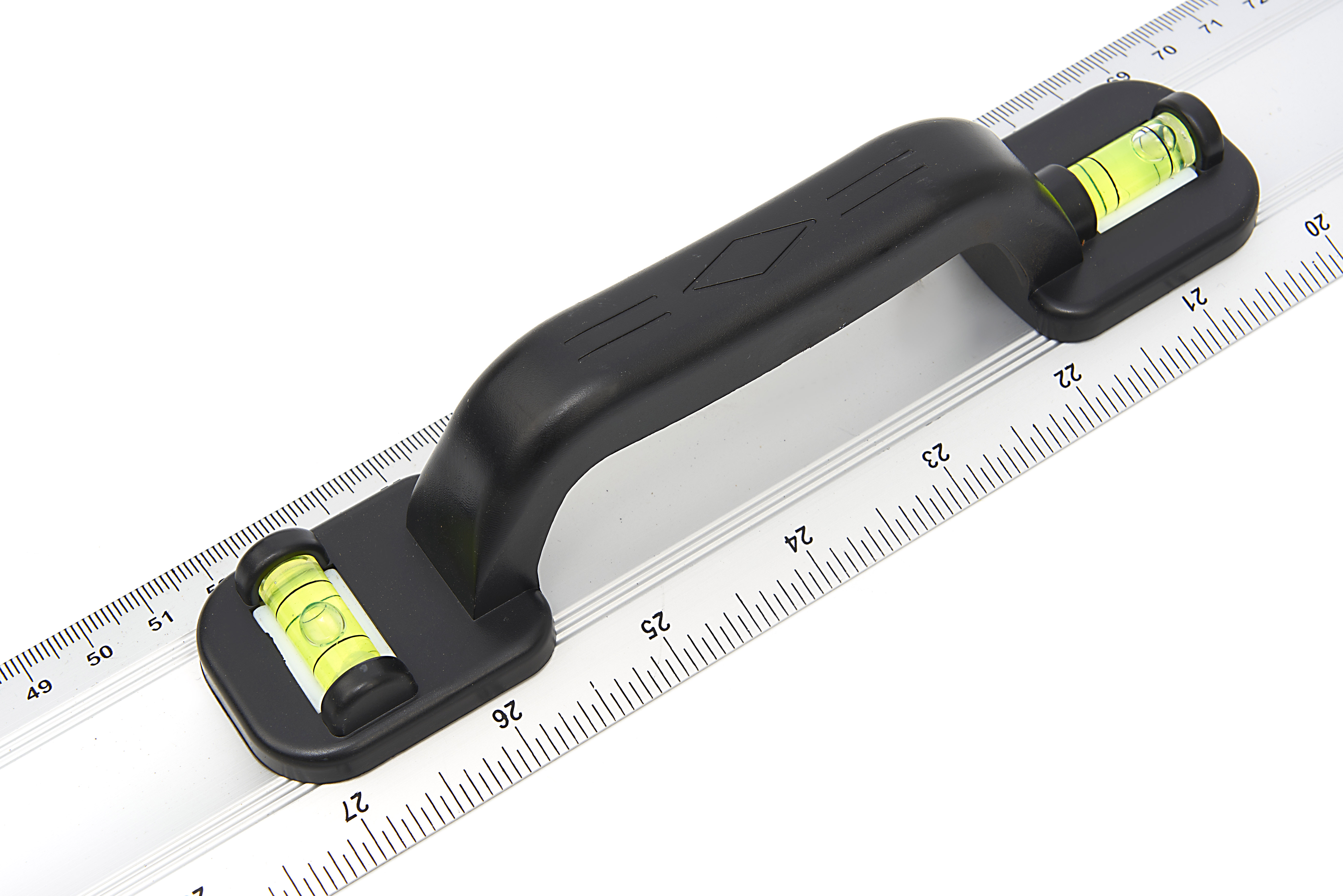 Professionele Metselaarshoek 500 Mm - Stevig Aluminium Blad & Handvat Met Mm/mm Verdeeling