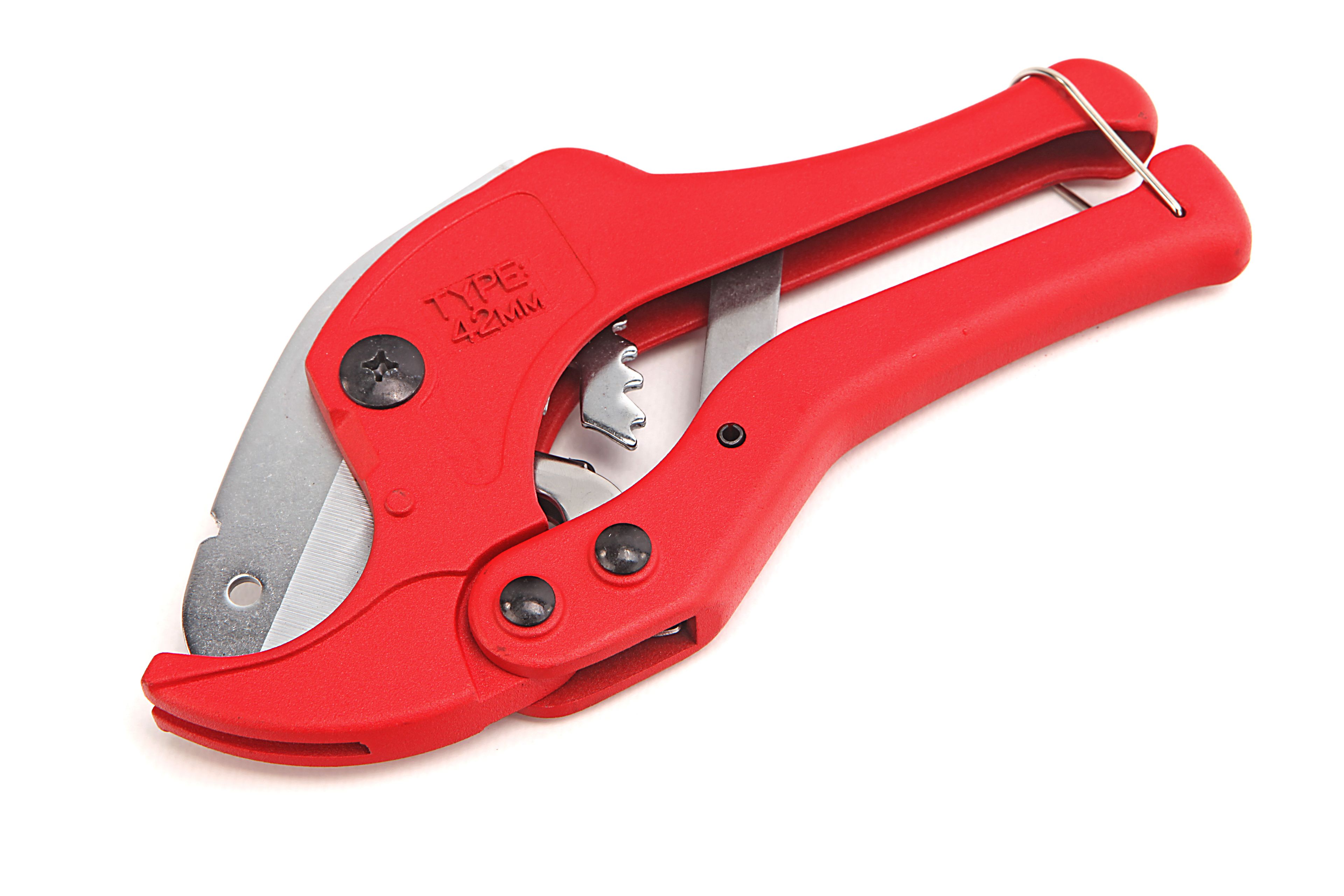 CCLIFE Cortatubos Pvc 42mm Grande Cuchilla De Corte De Calidad SK5 Corte De Precisión Limpio Y