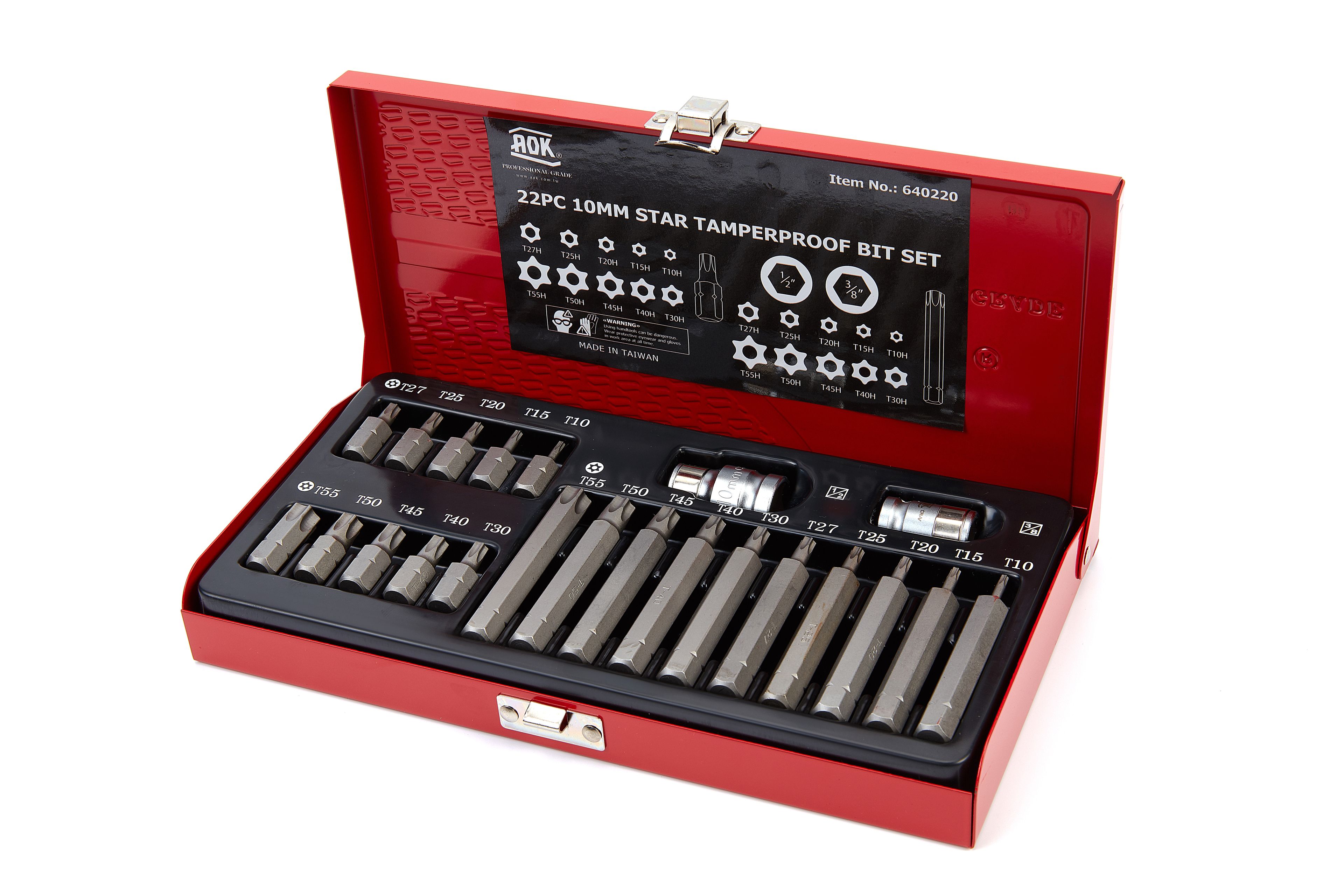 HBM 40 Delige Inbus, Torx en Veeltand Bitset | HBM Machines