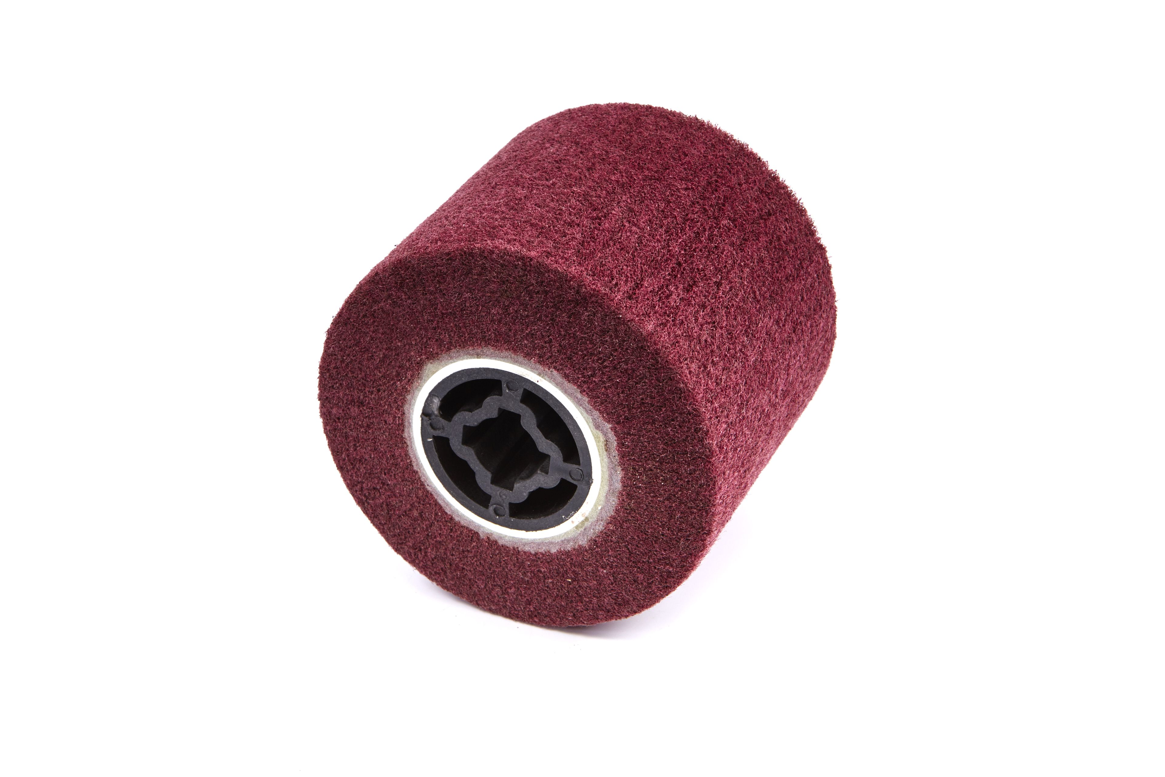 MSW Rouleau Abrasif MSW-GRIWHEEL-60 (100 x 120 mm, nylon, grain 60, mandrin de fixation M19, 1 pièce