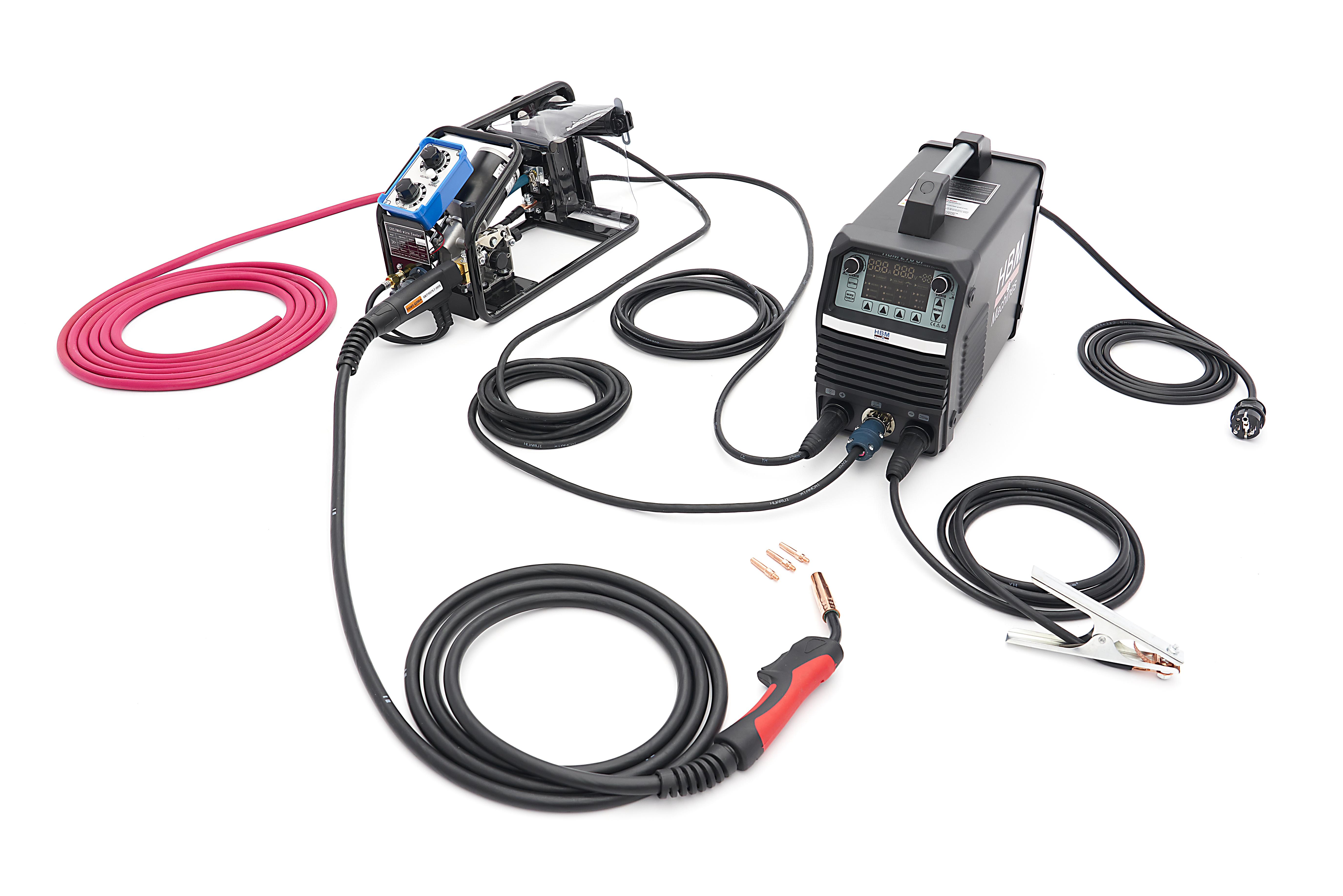 HBM 270 CI Smart LED Schweißinverter Schwarz