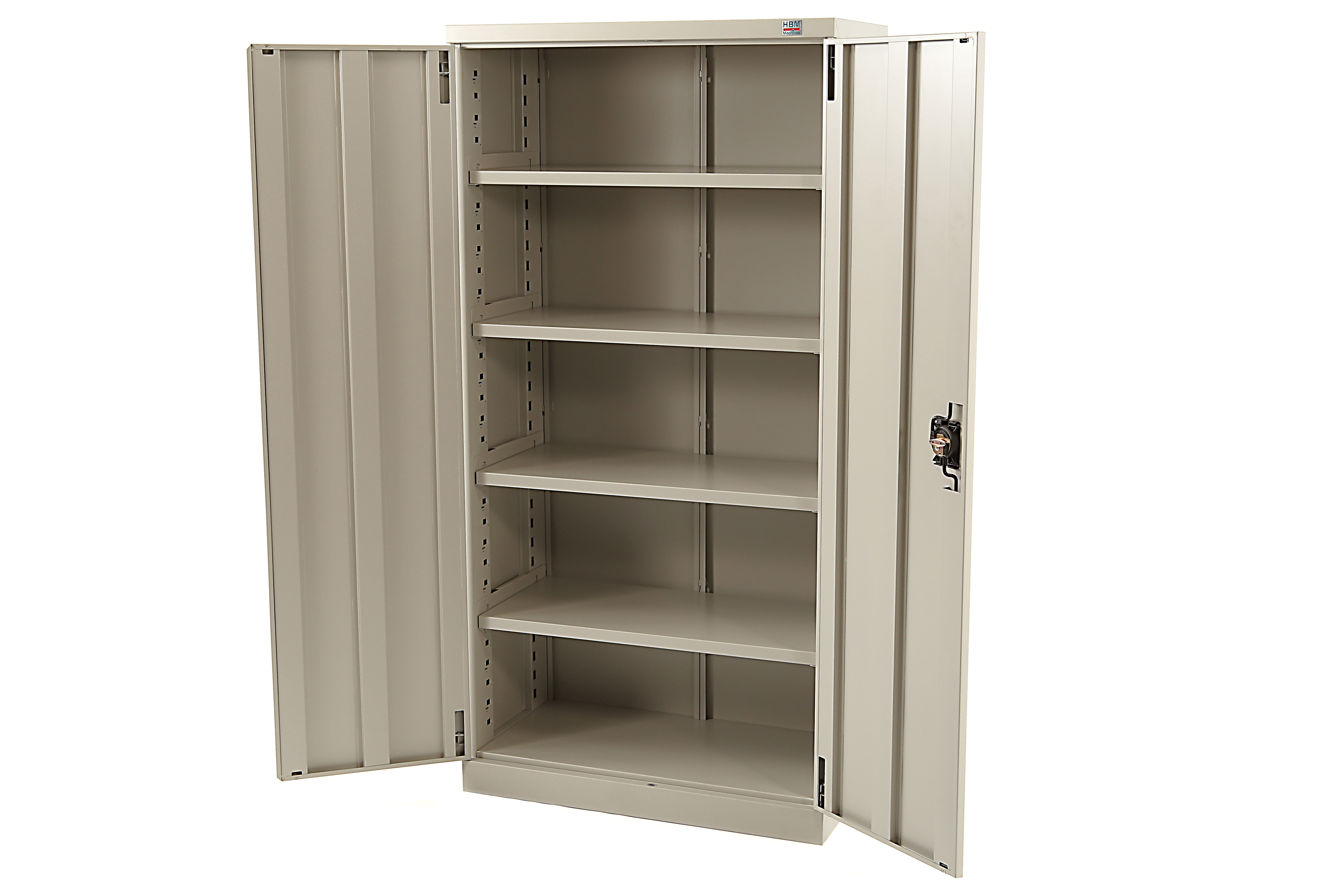 HBM Profi-Werkzeugschrank mit 4 Fachböden beige