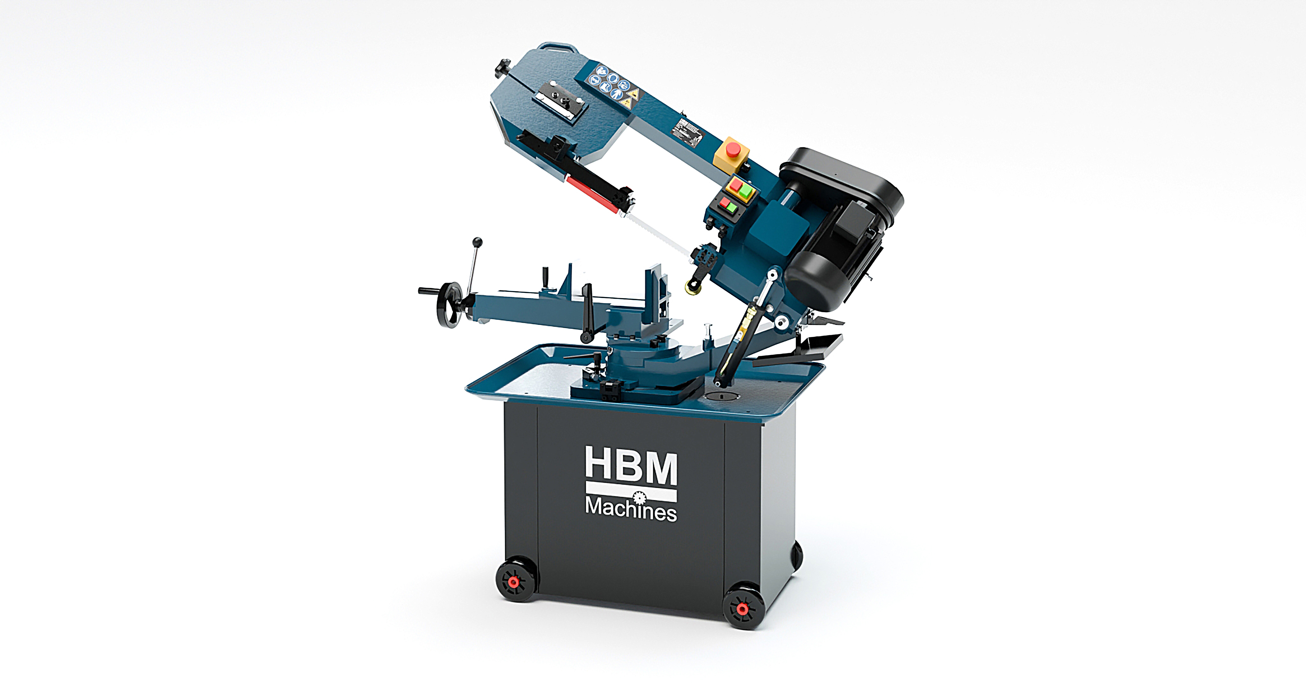 HBM Metall-Bandsäge 8 Zoll, 1100 Watt