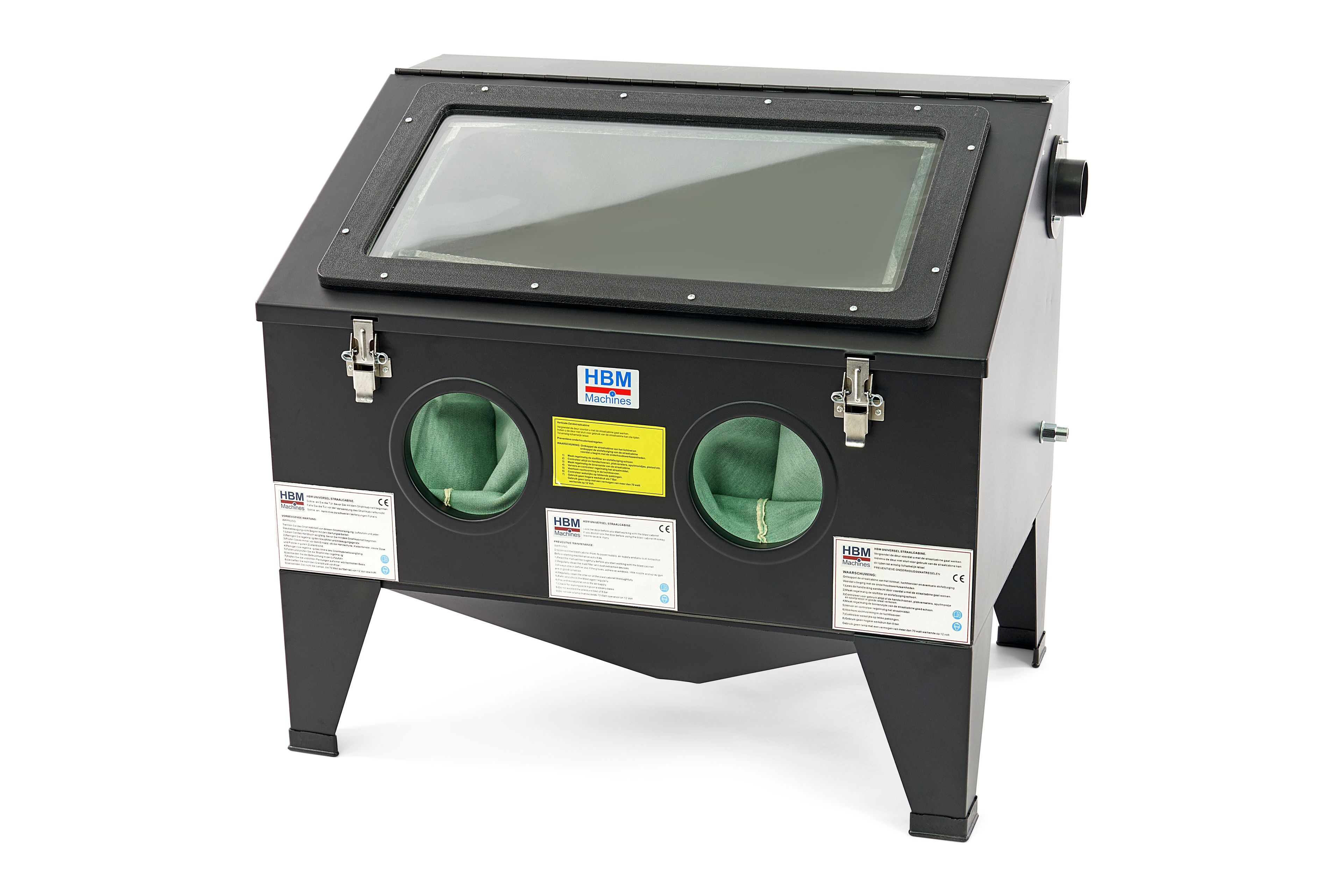 Cabine de sablage HBM SBC 190, chargeur fr... | HBM Machines
