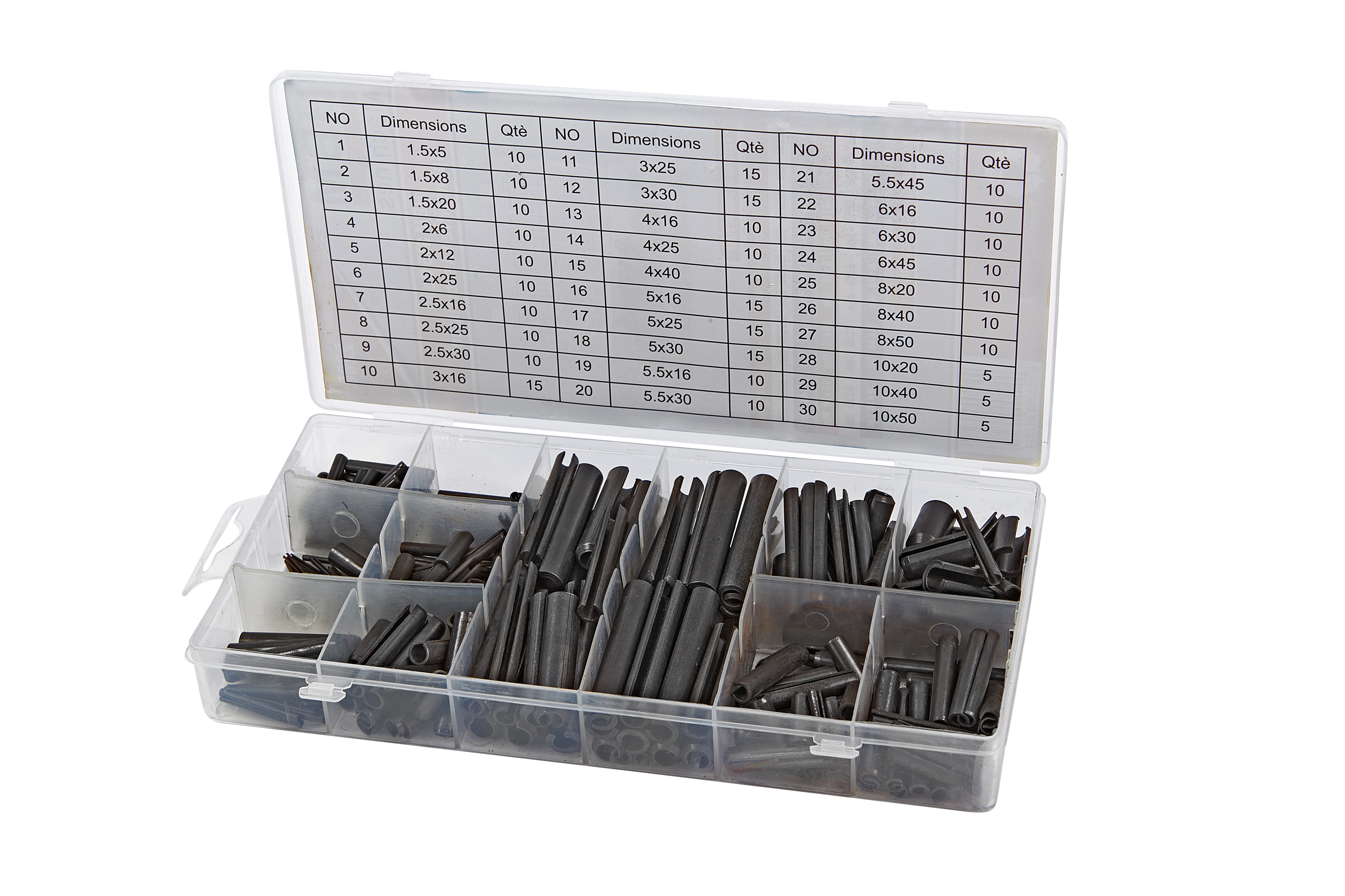 TOPGEAR Spanstiften assortiment 120 delig