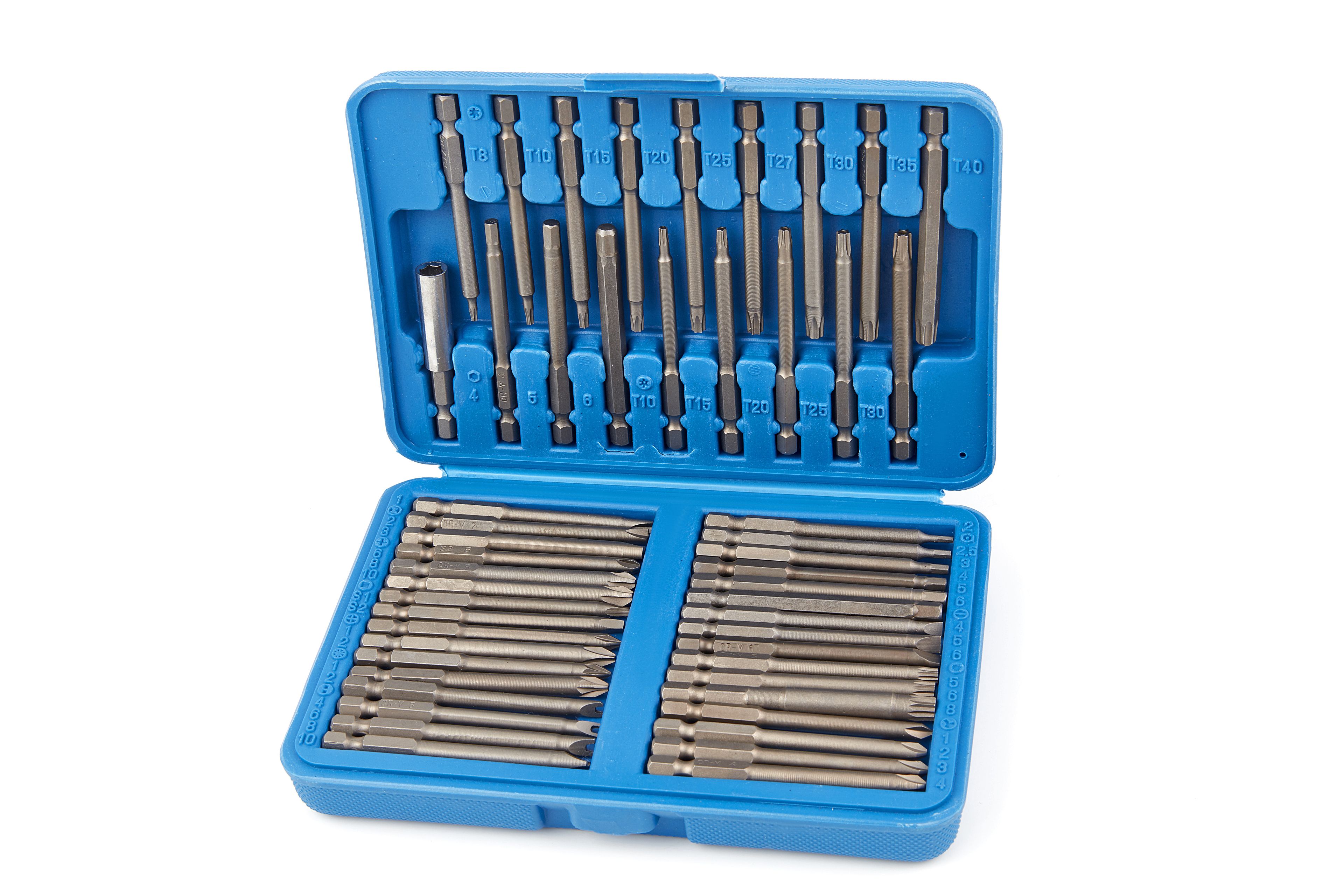 HBM 40 Delige Inbus, Torx en Veeltand Bitset | HBM Machines