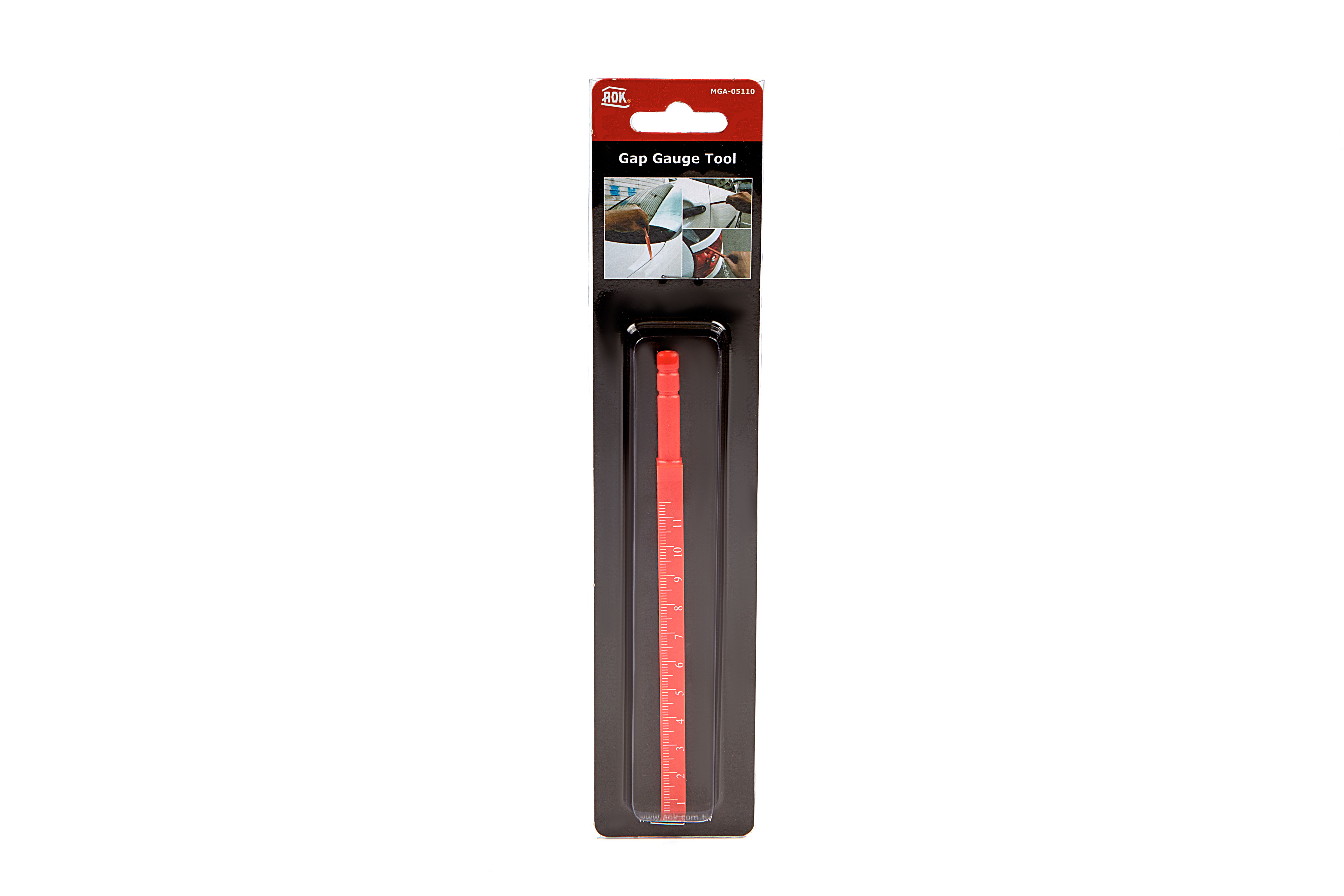 Karosserie Werkzeug Messkeil Für Gutachter, Feeler Metric 1-15mm