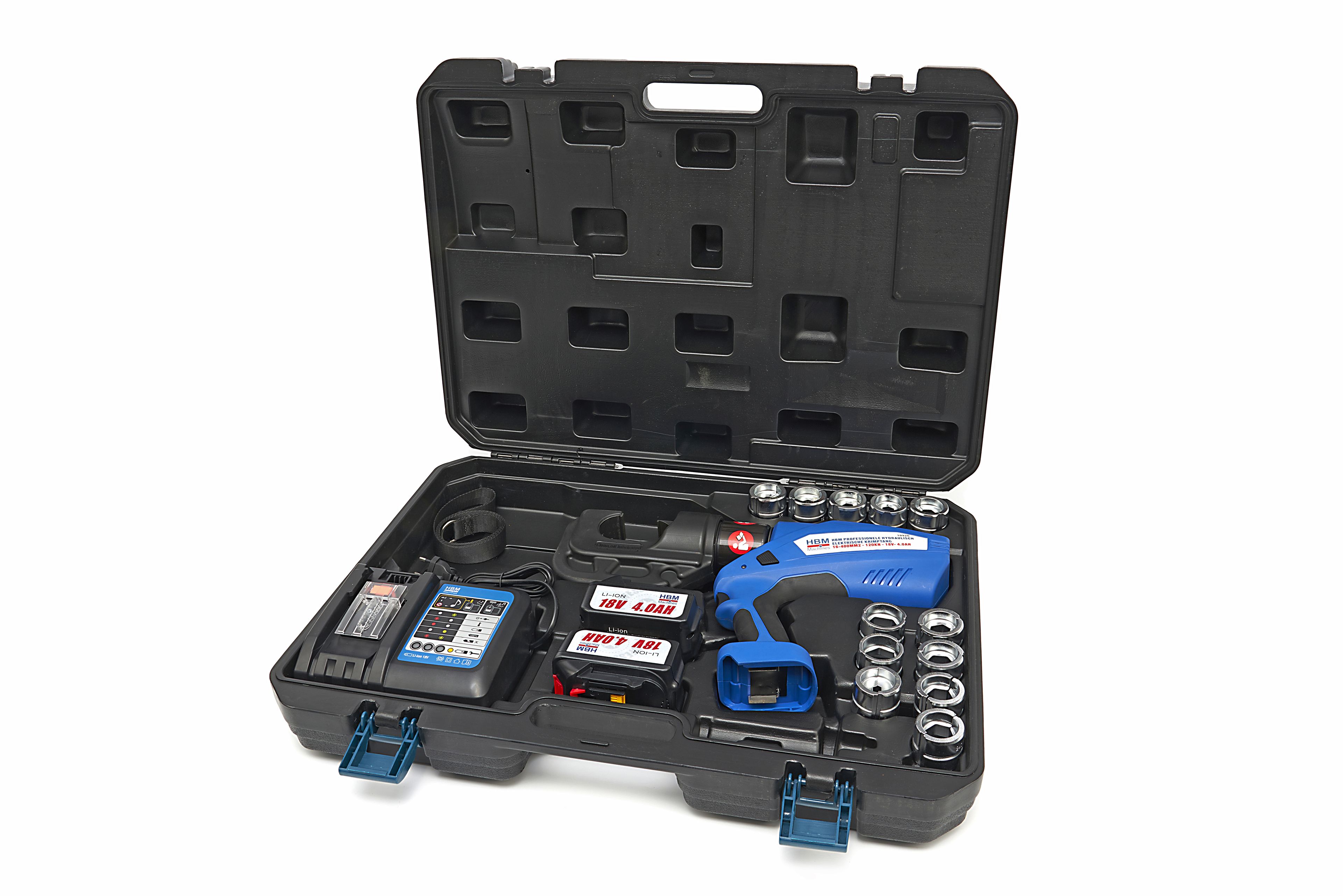 Pince à Sertir Hydraulique Sans Fil PZ-300C – Puissance Et Précision Pour Professionnels (240 LS)