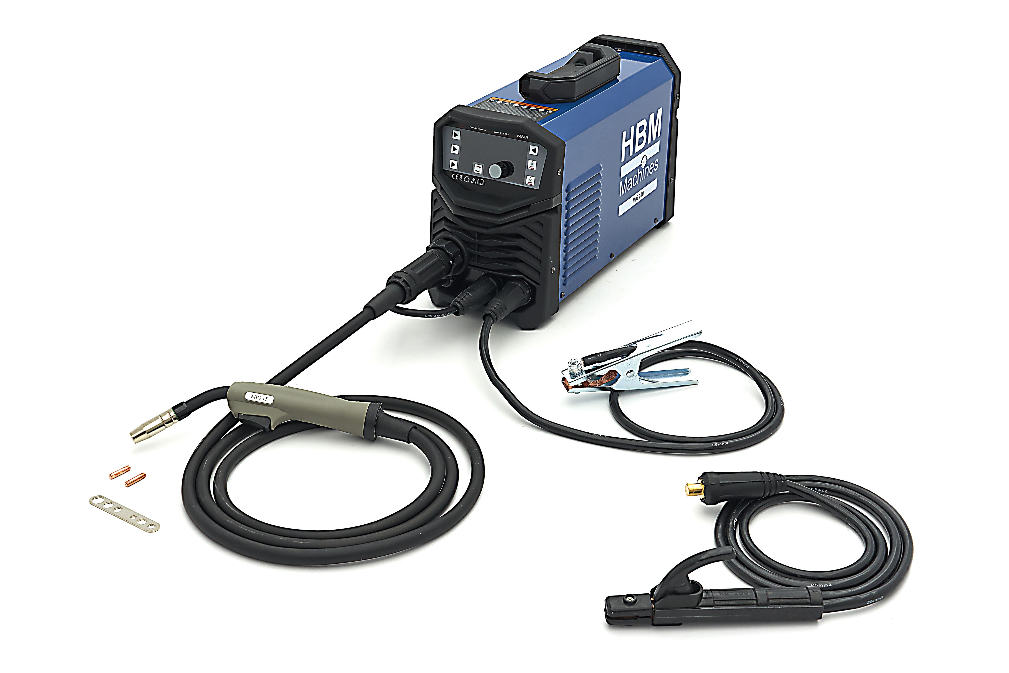 HBM MIG/MAG 200 Lasapparaat met digitaal d... | HBM Machines