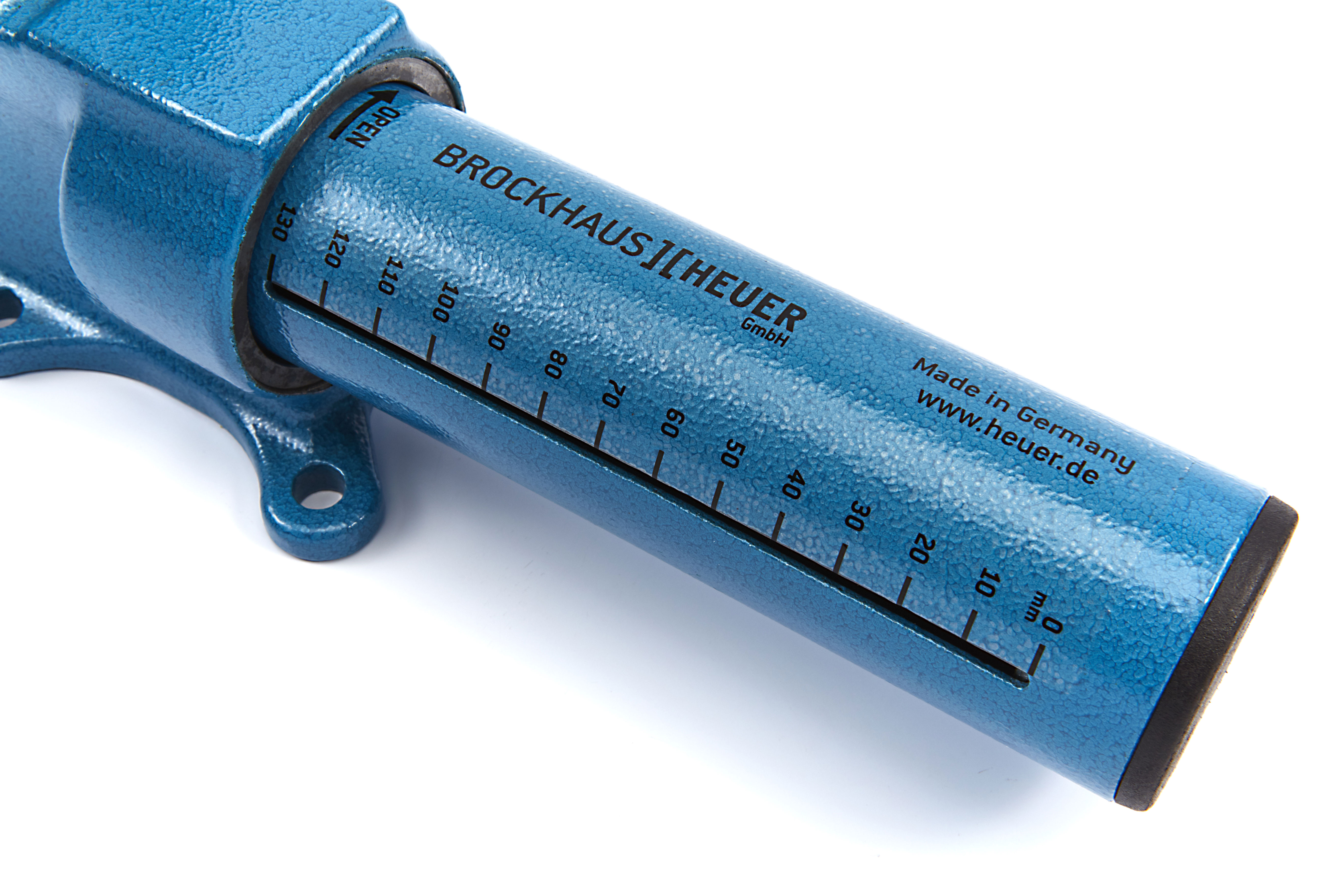 Abrazadera De Bola HEUER Para Tornillo De Banco 100 Mm / Compact 120 - Azul, 12x8x28 Cm, 2.8 Kg
