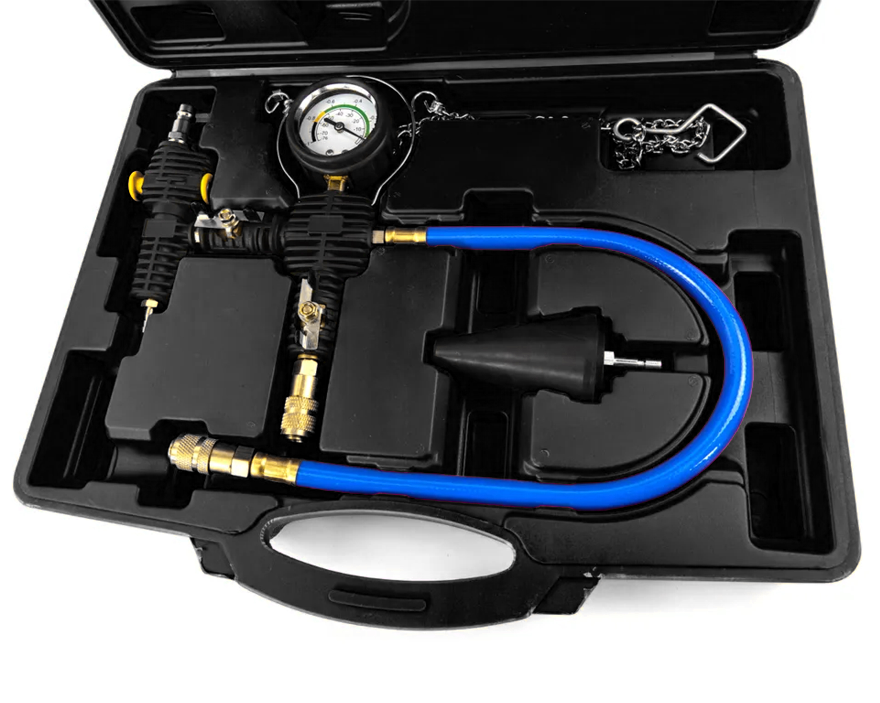 CCLIFE Koelsysteem afdrukapparaat 18-delig afdruktester koelwater vulapparaat koeler ontluchtingsapparaat koelsysteemtester watertank lekdetector CCLIFE Koelsysteem afdrukapparaat 18-delig afdruktester koelwater vulapparaat koeler ontluchtingsapparaat koelsysteemtester watertank lekdetector