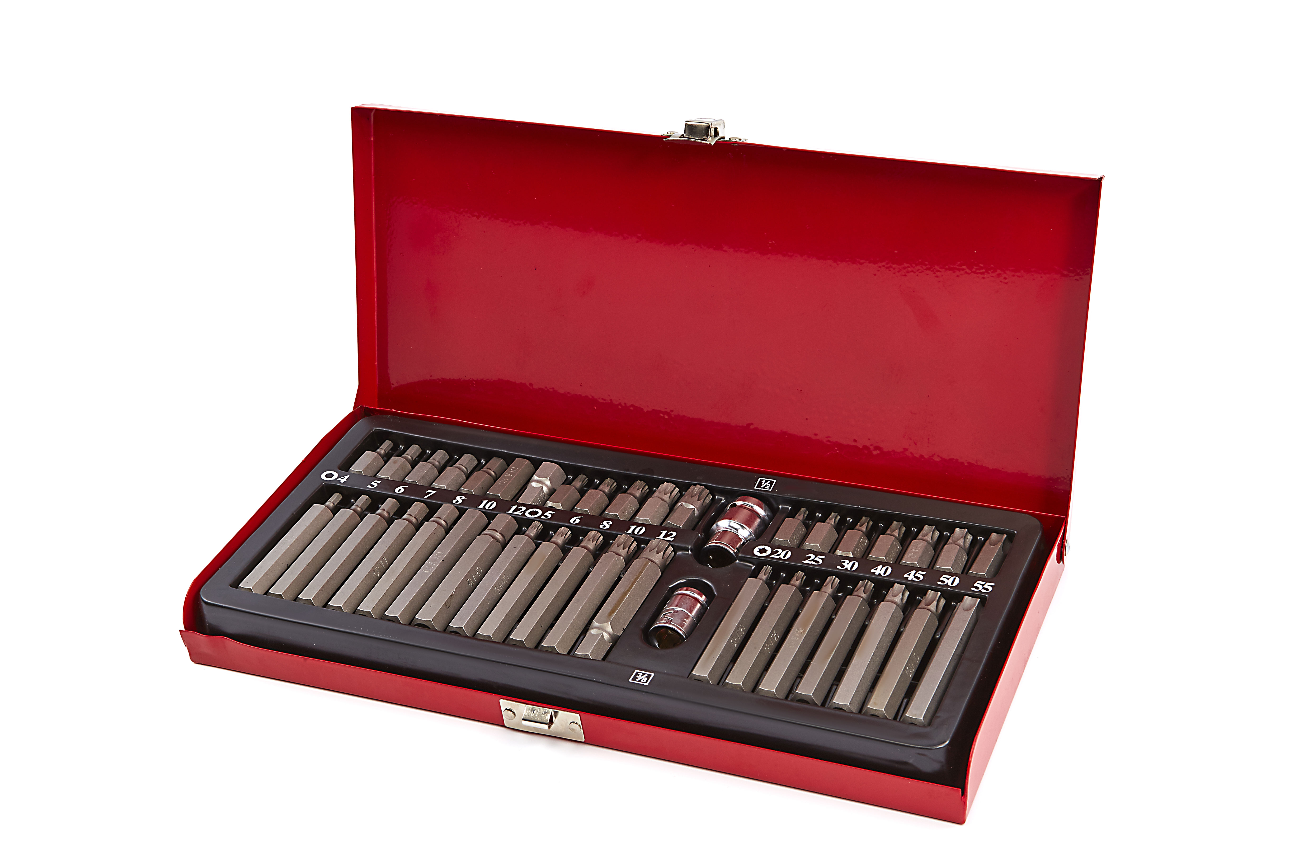 HBM 40 Delige Inbus, Torx en Veeltand Bitset | HBM Machines