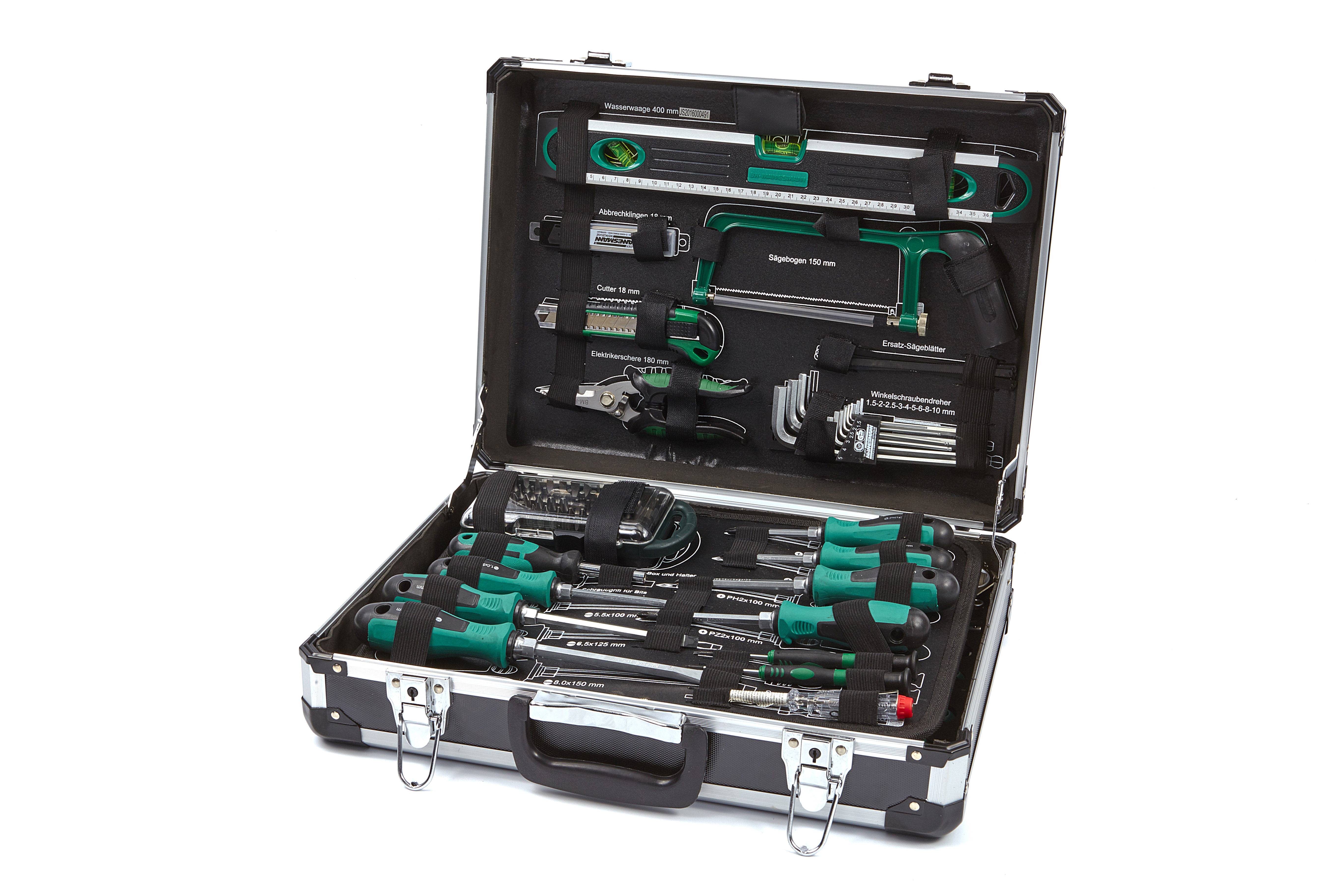 Brüder Mannesmann Hole Saw Set BI-Metal 8-Piece 35mm Depth
