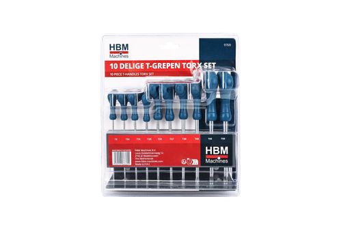 DAKCOS 13-częściowy zestaw bitów Torx, Premium S2 ze stali stopowej Security, dł