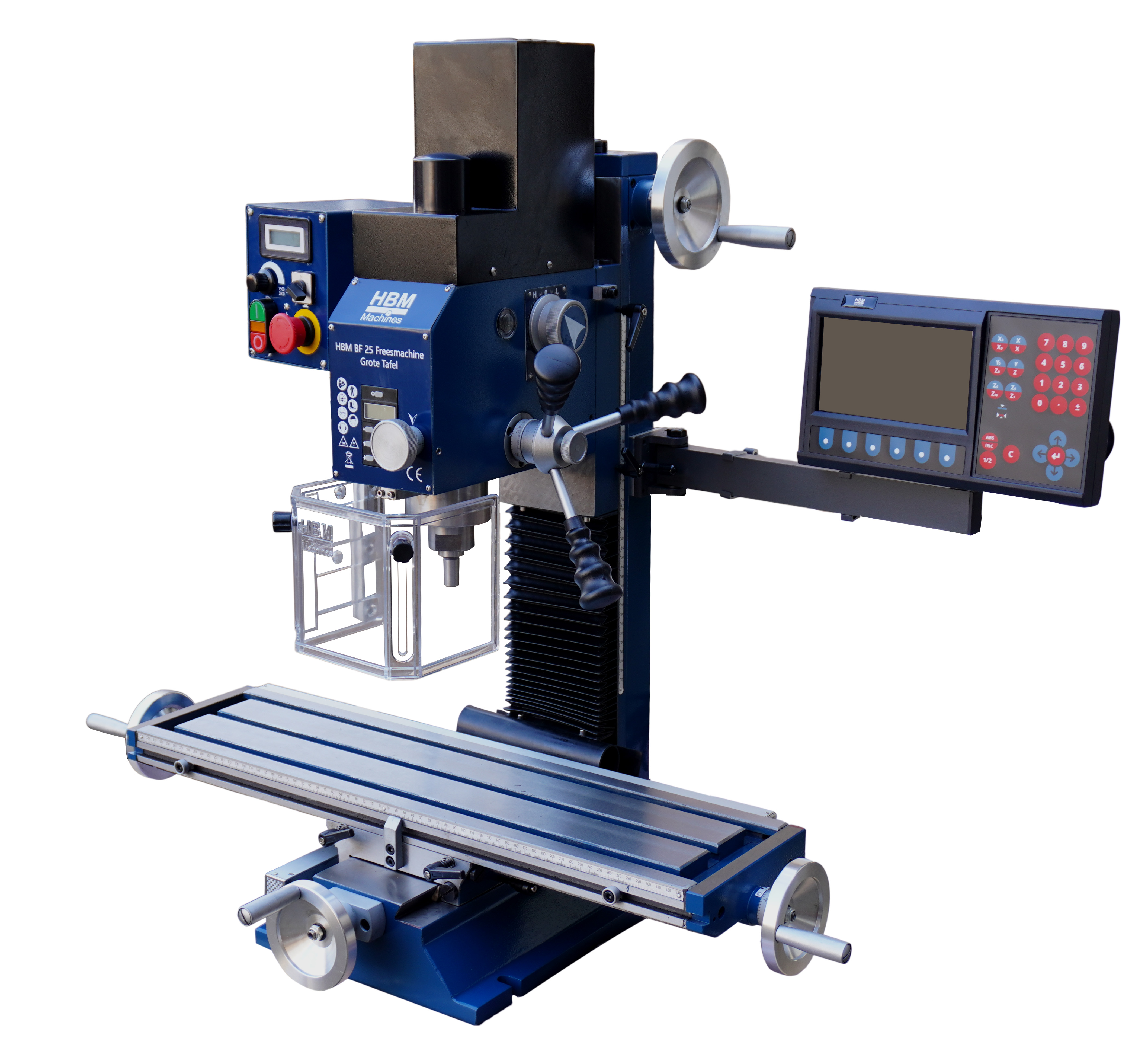 HBM freesmachine BF 25 grote tafel | HBM Machines