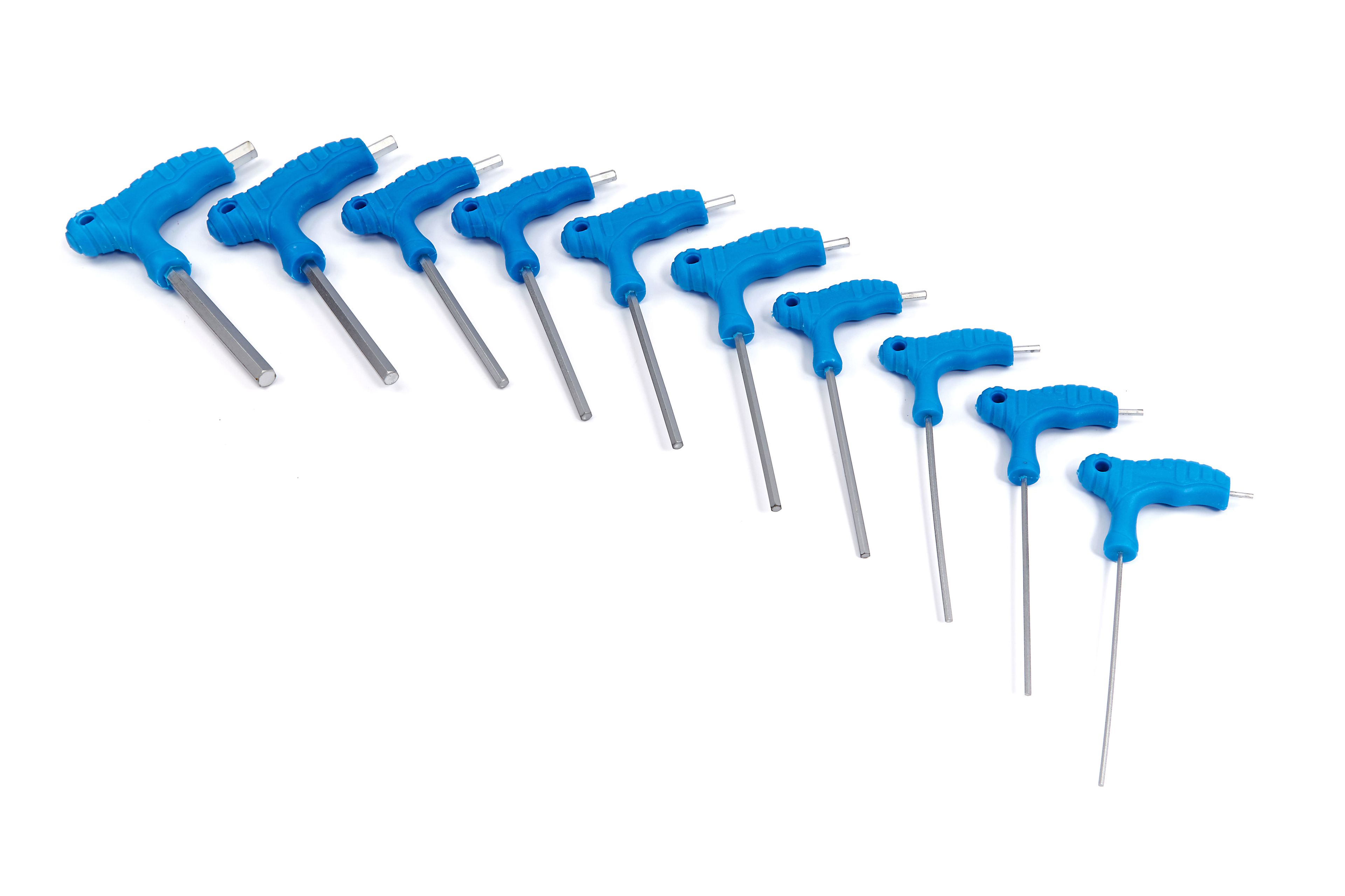 Set de llaves Allen de T-Grepen Silverline... | HBM Machines