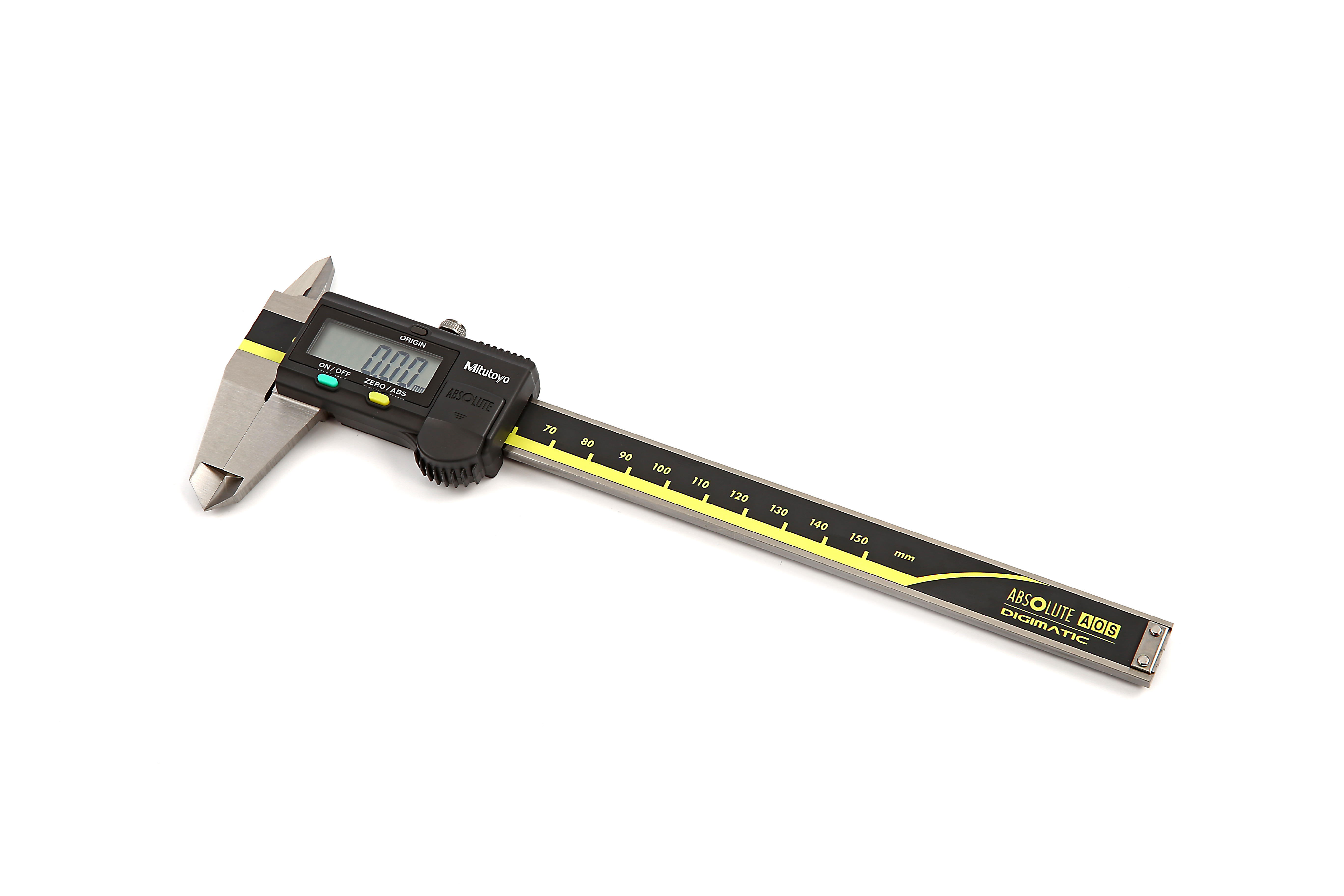 Mitutoyo Absolute Digimatic Schuifmaat met afgeronde bekken, IP67, 0