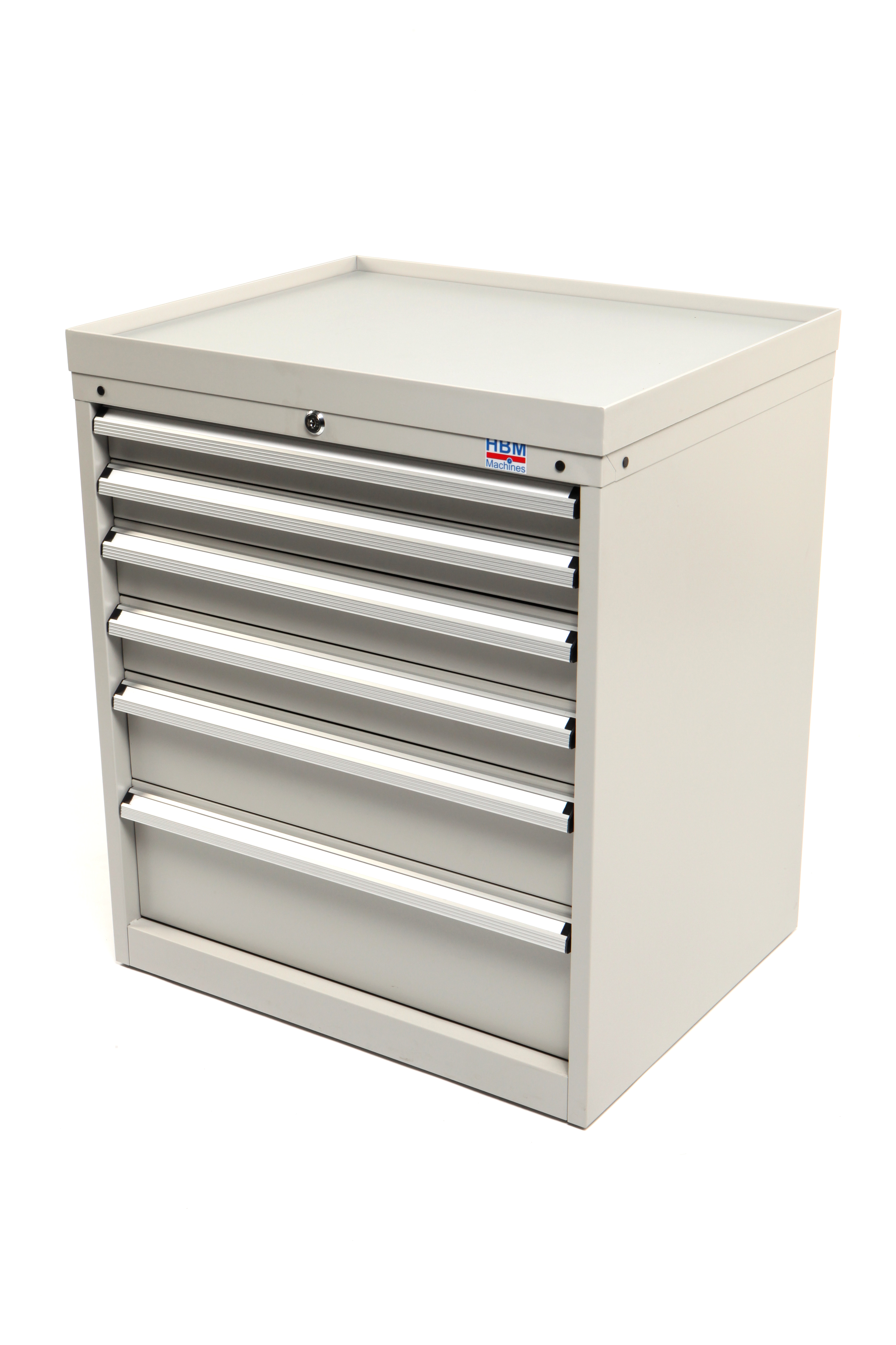 HBM 6-Schubladen-Profi-Werkzeugschrank 72 x 58 x 80 cm beige