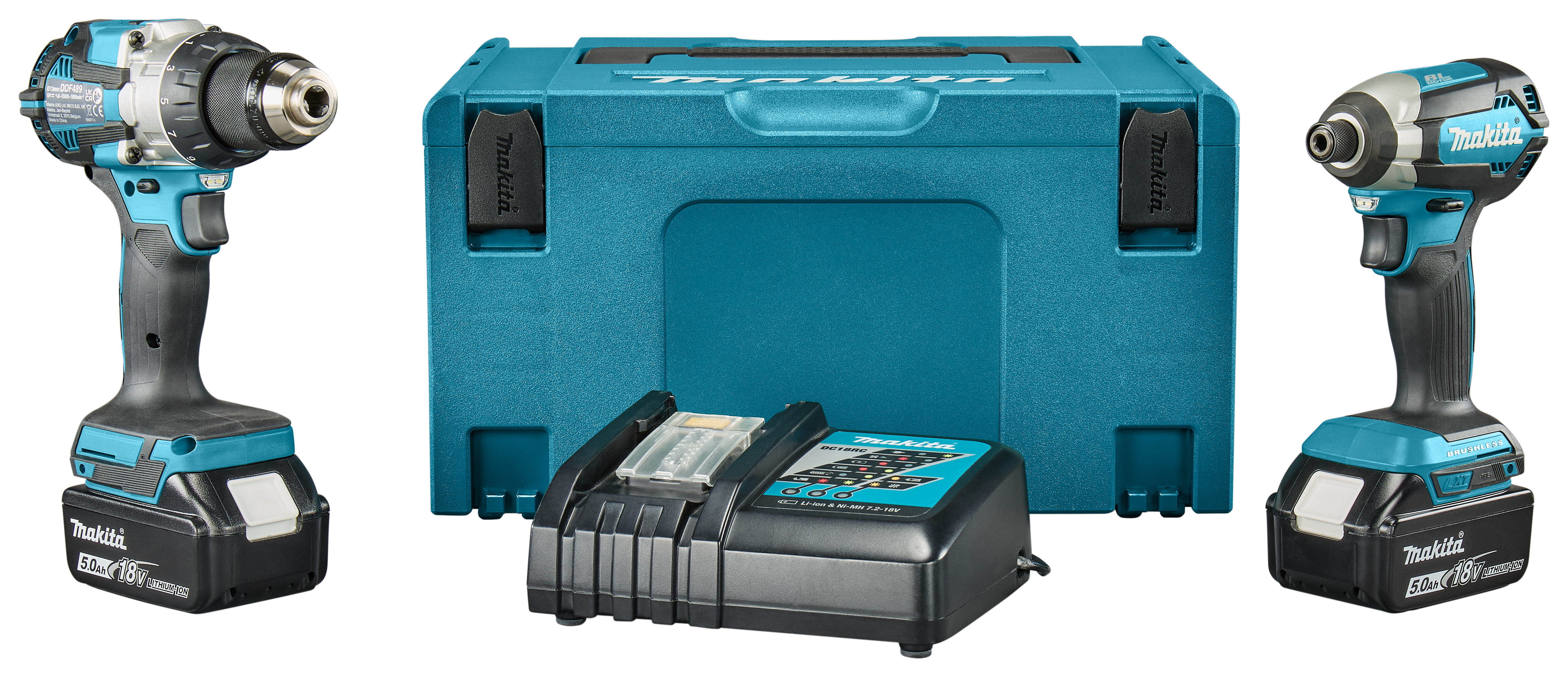 Makita Set combinado DHP489/DTD153 18 Volt | HBM Machines