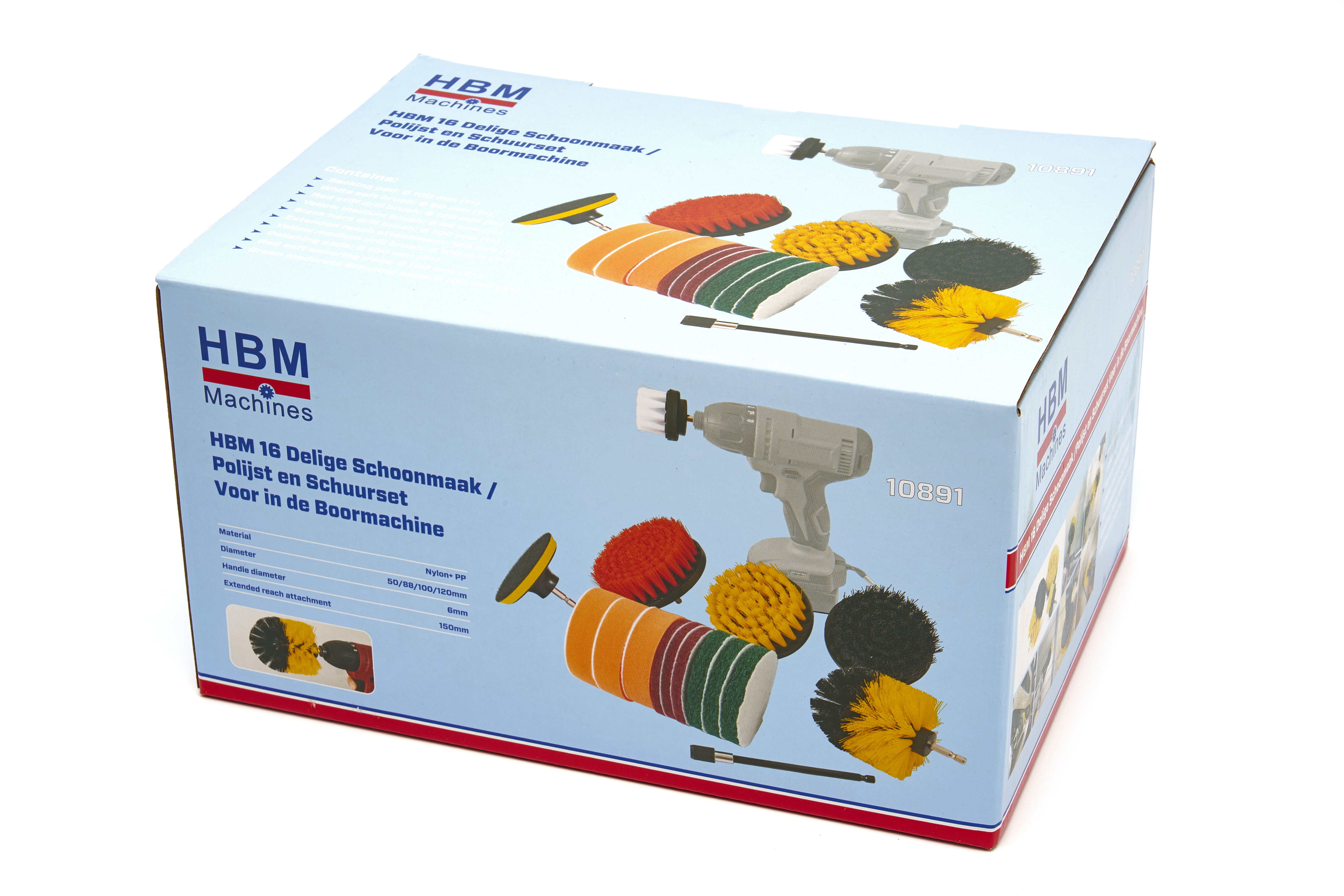 5 Pz 7 Pollici 180mm Auto Rotonda Piatta Ruota Di Lucidatura Schiuma Lucidatura Levigatura Pad Disco Spugna Molatura Tamponi Lucidatore Per Utensile Rotante - Foto 12