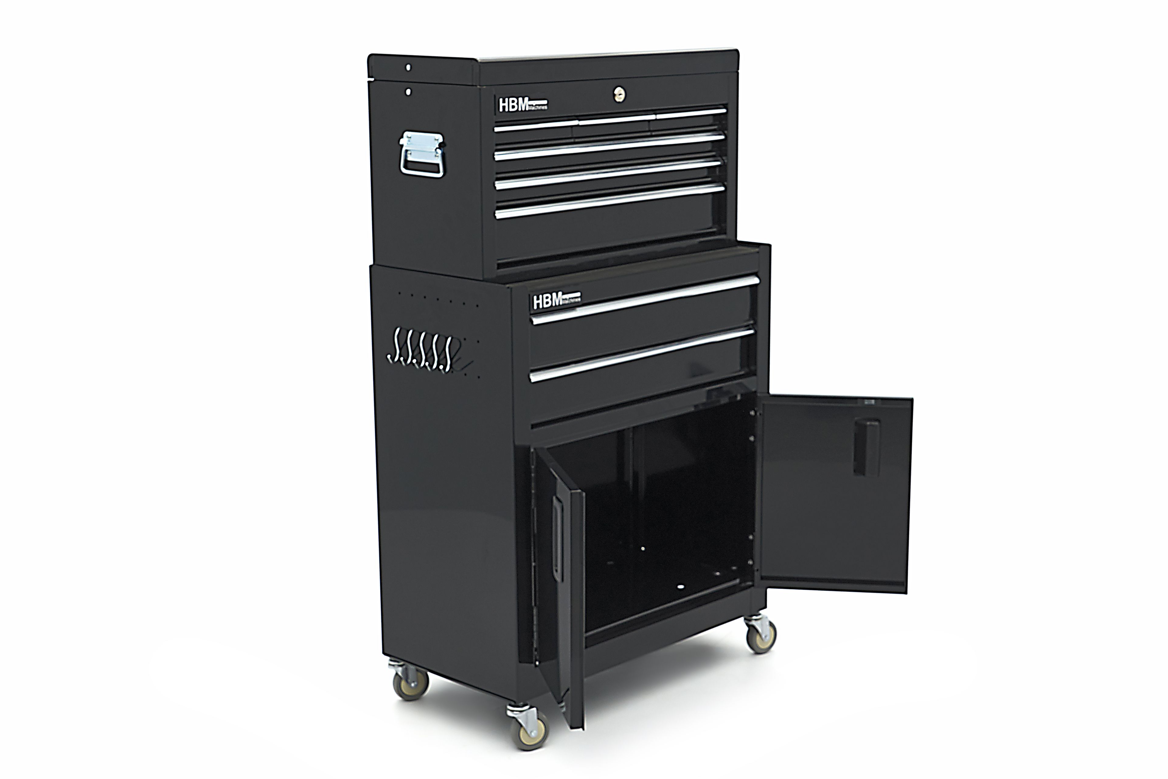 Carrello Portautensili Pieghevole Hyper Stack – Portatile Nero – Servizio E Officina