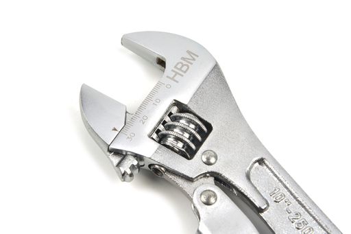 HRB Rollgabelschlüssel 250 Mm (10 Zoll) – Stufenlos Verstellbar Von 0–30 Mm, Geschmiedet