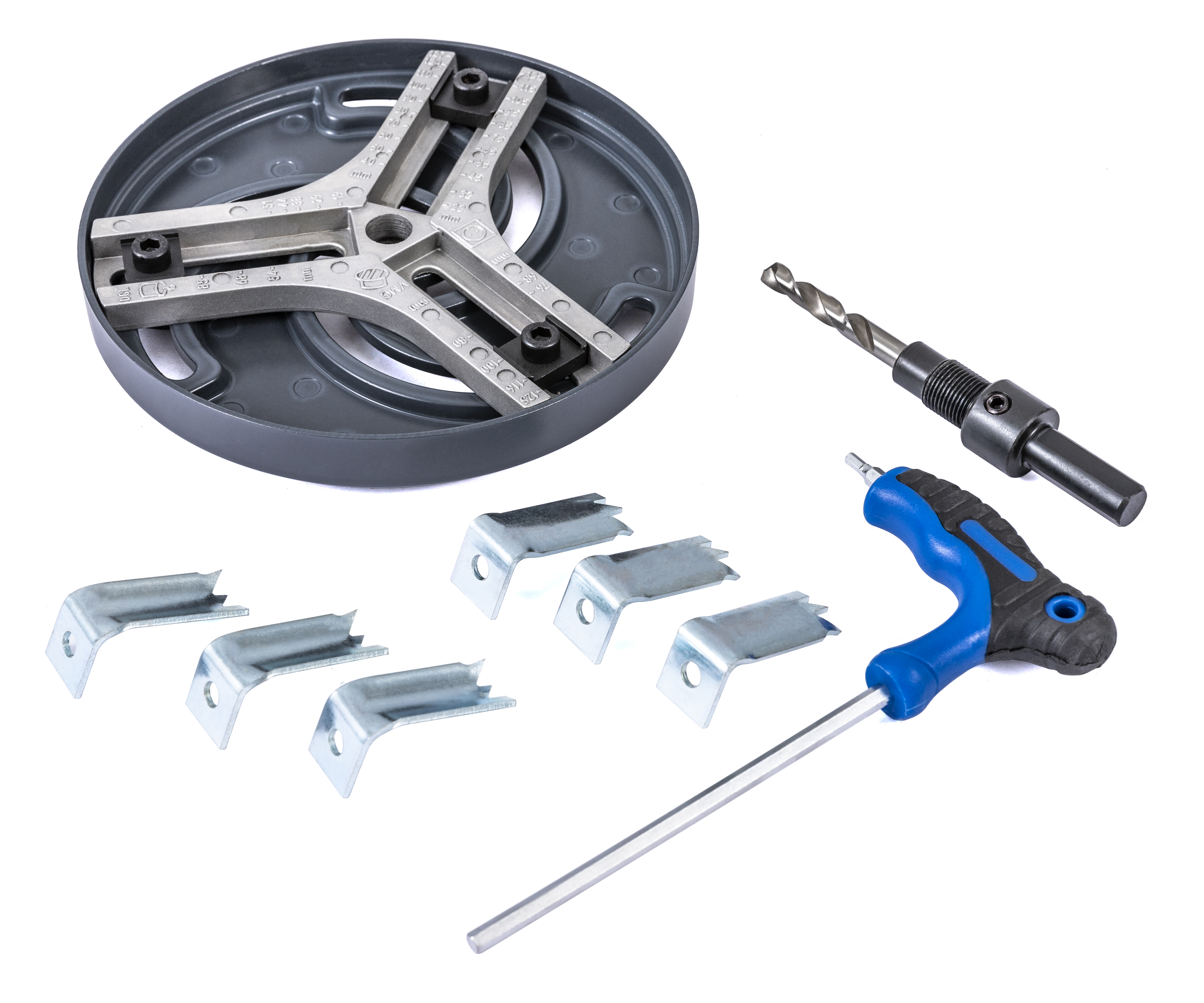DeWALT Toebehoren - Geleidebooradapter voor gatenzagen, 32-160 mm
