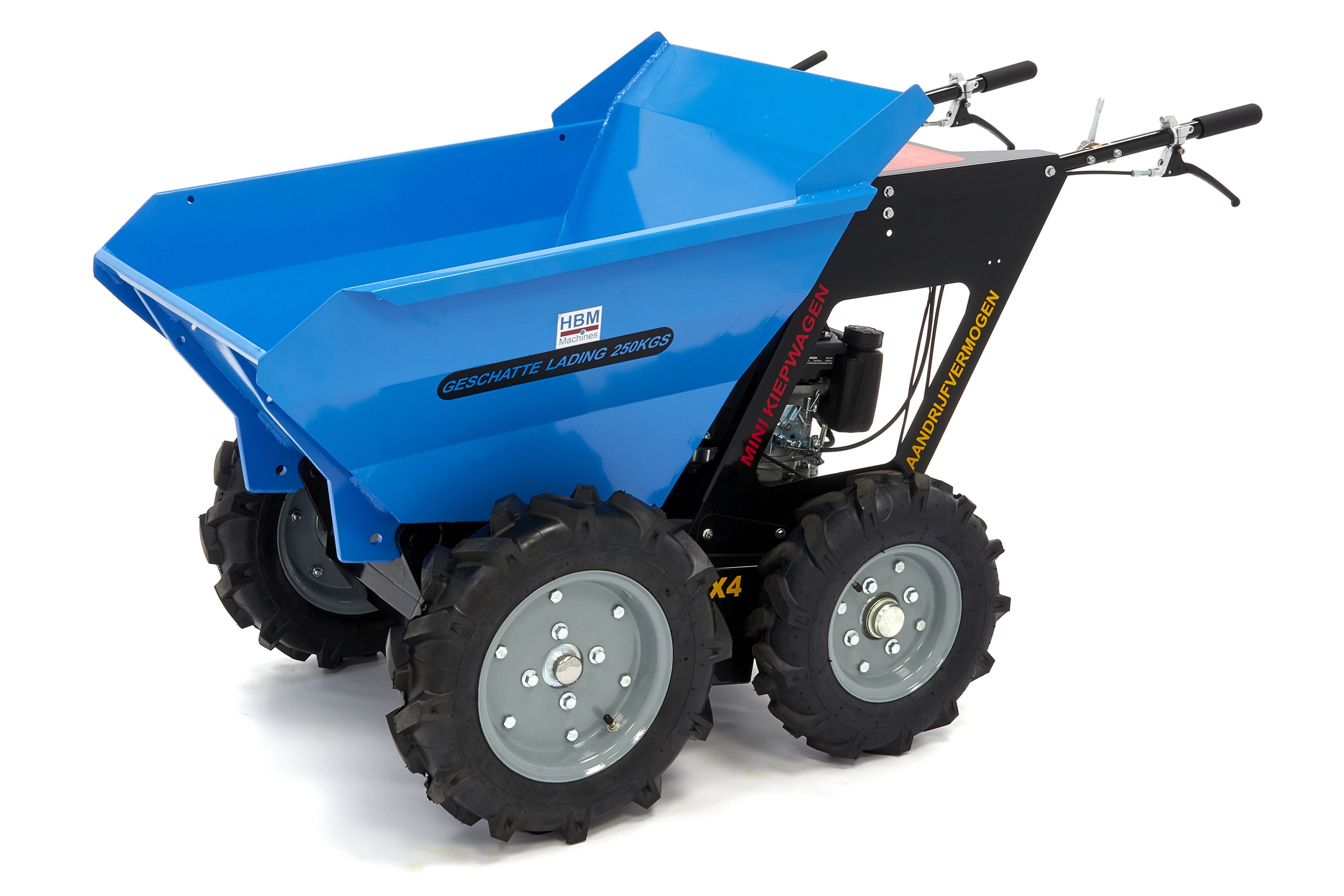 HBM 250 KG Mini Dumper met Kiepbak 5.5 PK ... | HBM Machines