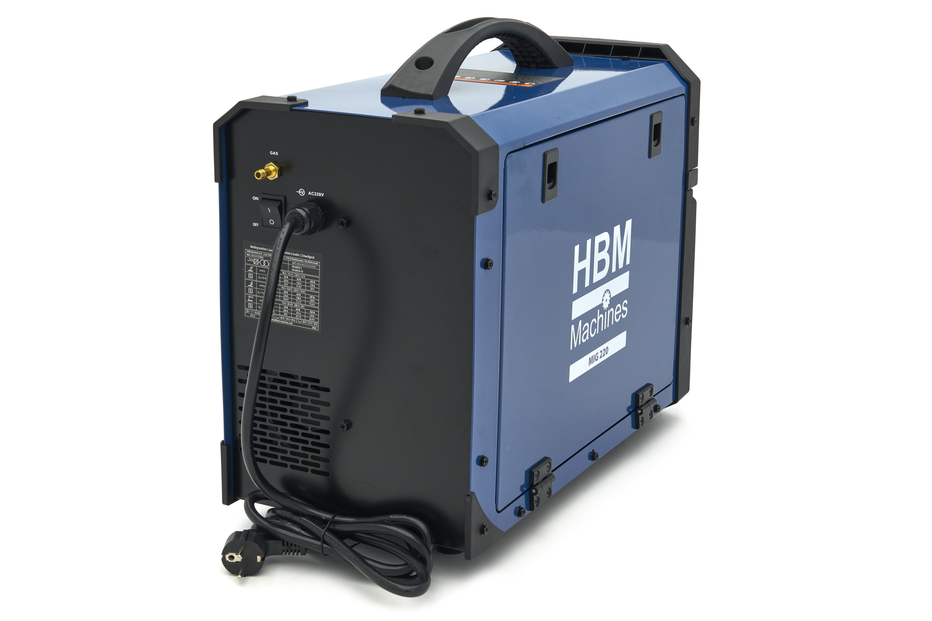 HBM MIG/MAG 220 macchina per saldare con d... | HBM Machines