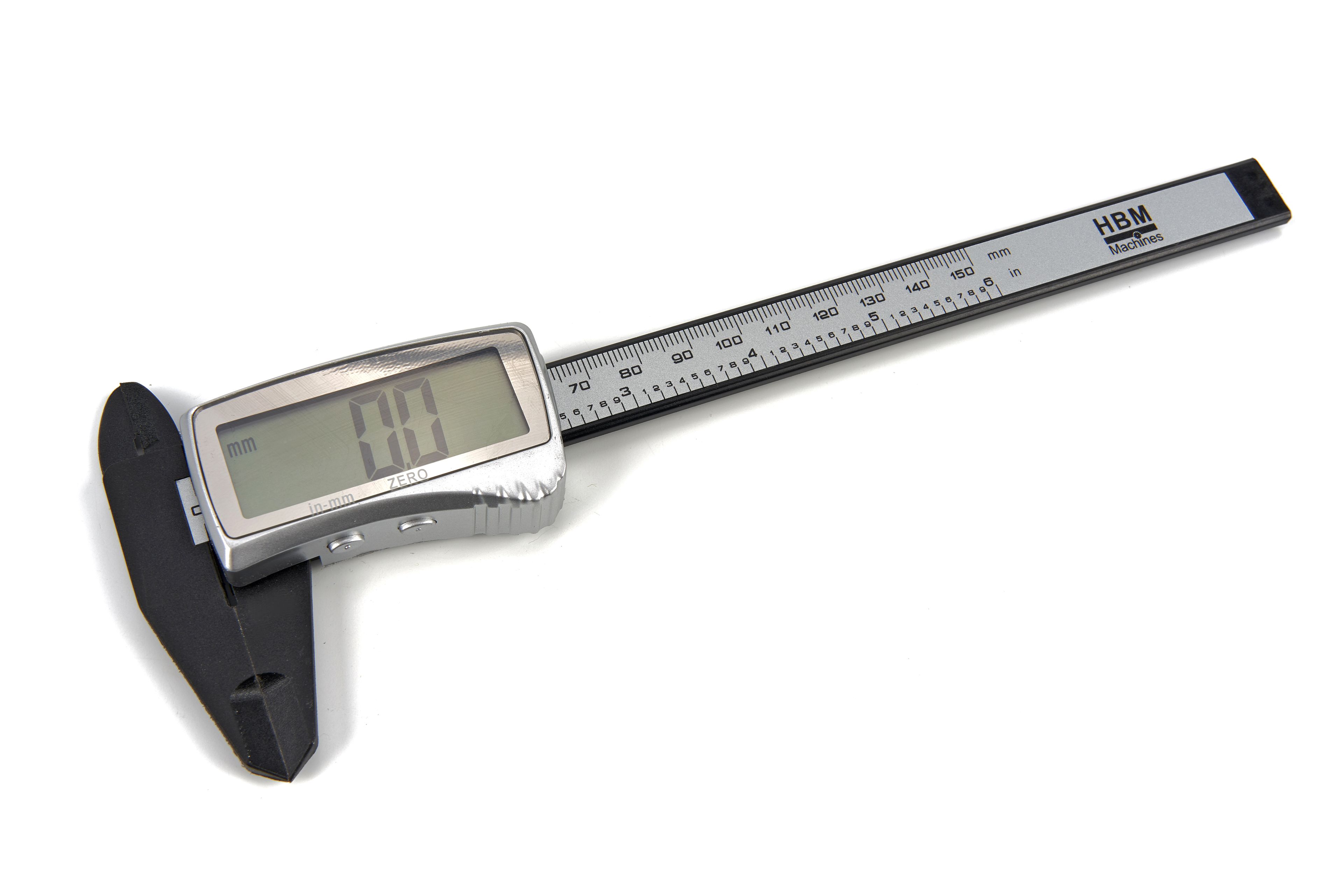 Digitaler Messschieber 150 Mm – Edelstahl-Schieblehre Mit Großem LCD, Zoll/ mm-Umstellung, Für Haushalt & Industrie