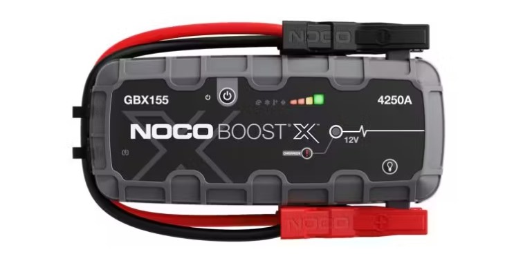 Noco Lithium Startbooster GBX155 Combi 12V 4250A, mit Zubehör