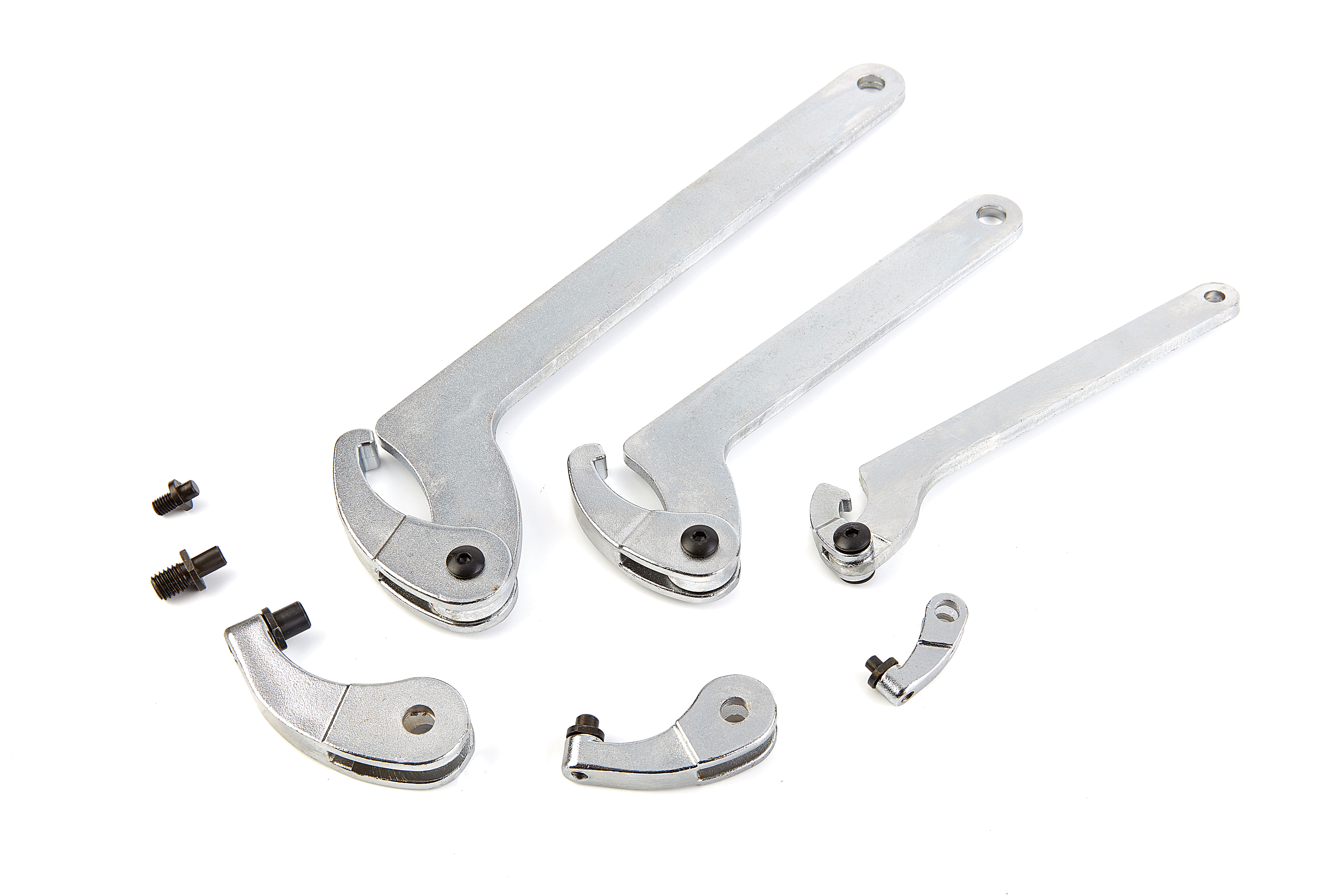 Wrench Universal 1 STKS Ronde Moer Haaksleutel Molen Houder Halve Moon Moersleutel 22-26 34-36 38-42 45-52 55-62 85-105 90-95 165-170, Verstelbare Sleutel (Color : 28 32