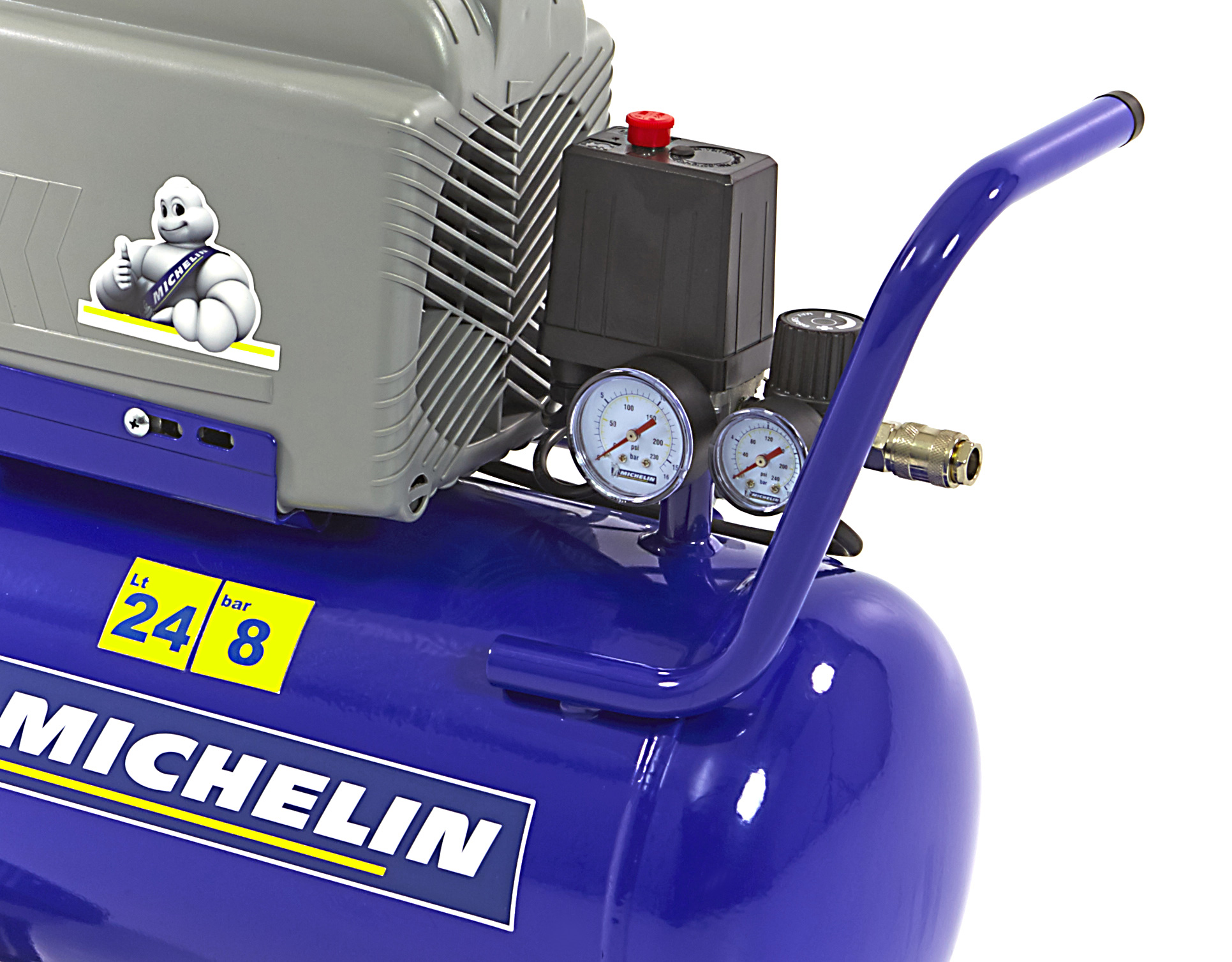 Michelin MX24-1 Leise Druckluft Kompressor - Schwarz Online Kaufen