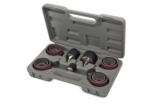 Ej.Life Gummi-Schleiftrommel-Set, Power Equipment Corporation, Robust