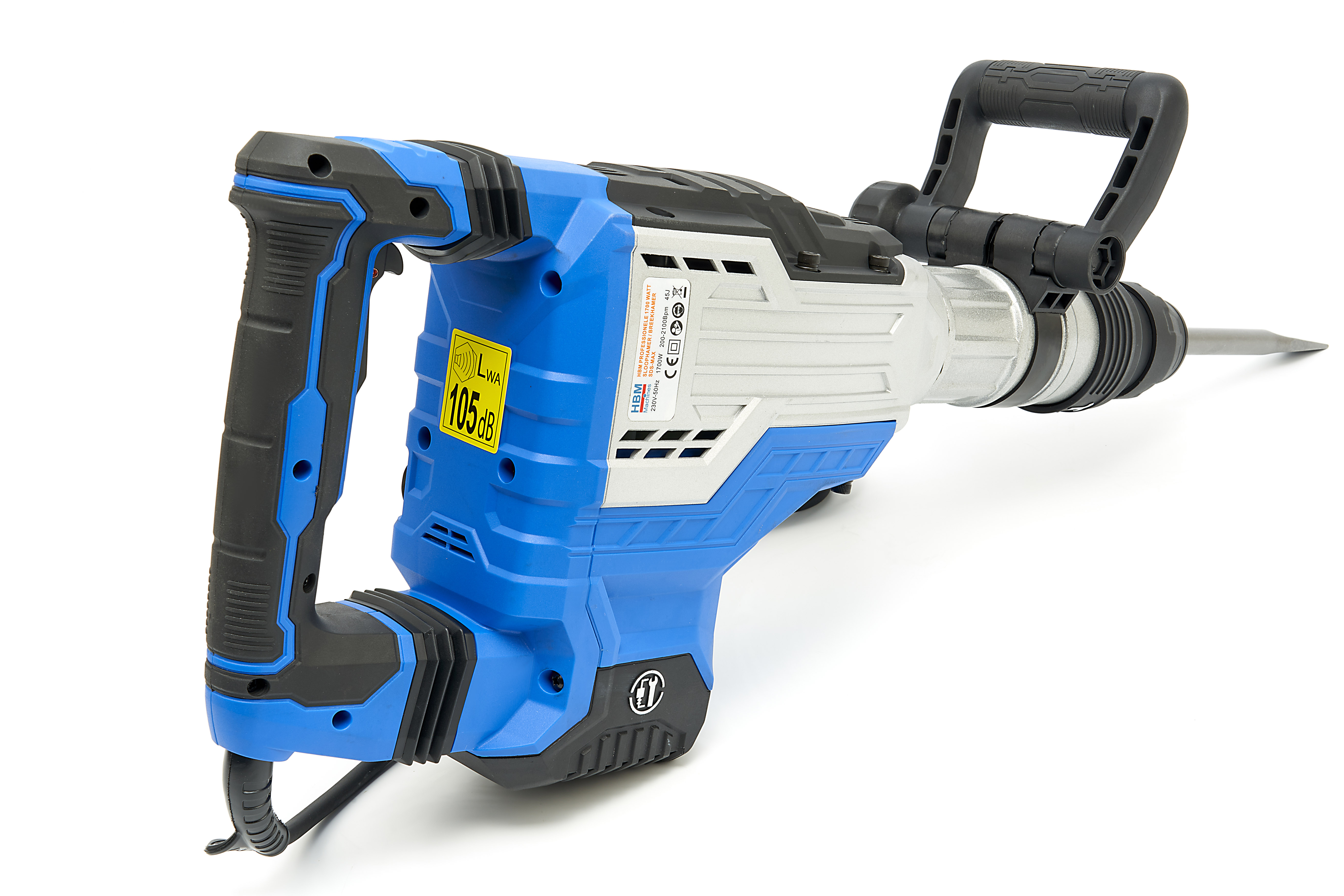 Kraft Werkzeuge Stemm Und Abbruchhammer 1700 W HBM Professional 1700 Watt Abbruch-/Abbruc... | HBM Machines