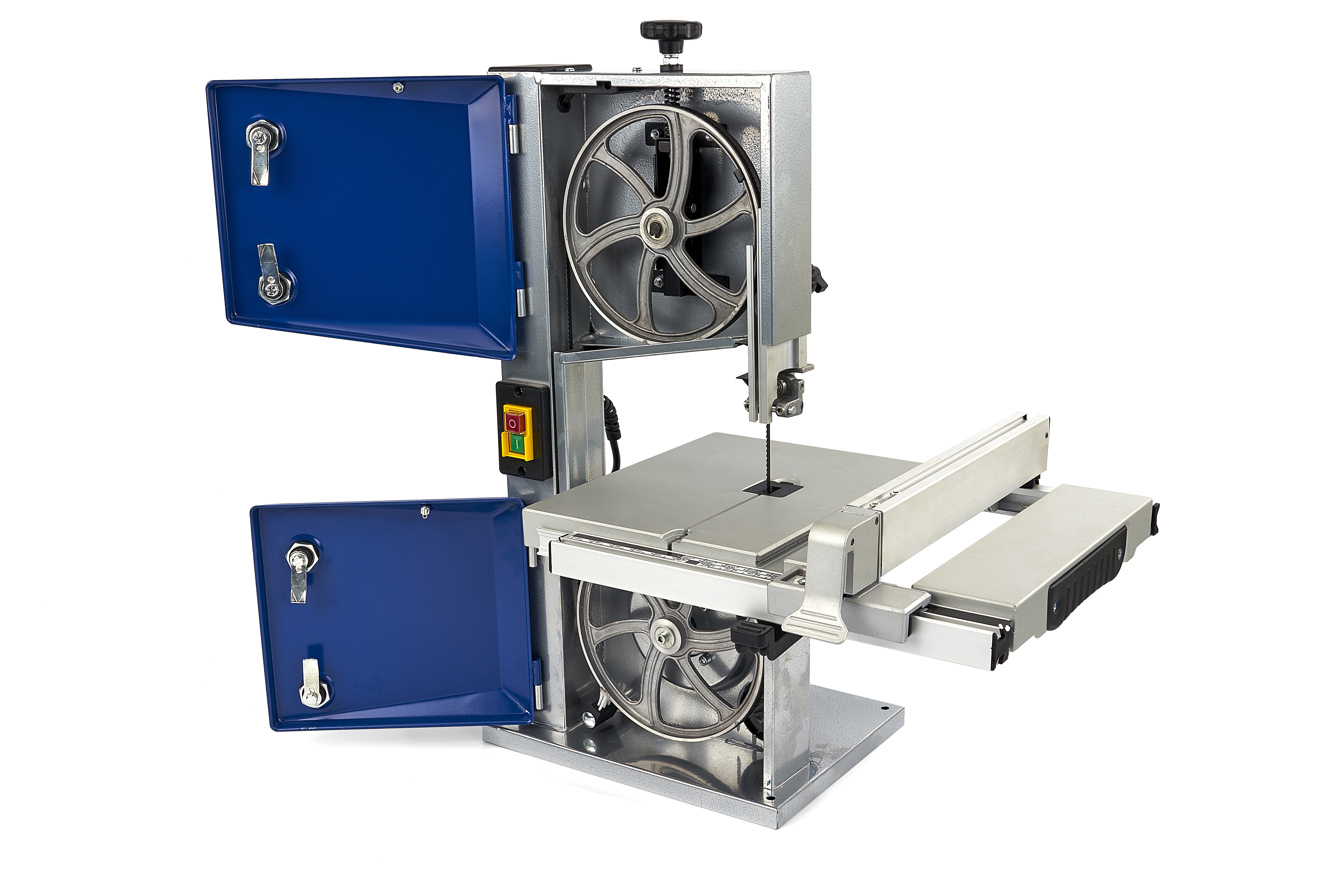 Sega A Nastro Portatile Con Base Metallica - 1100W, Capacità 12.7x12.7 Cm, Lama TPI 14 - Foto 8