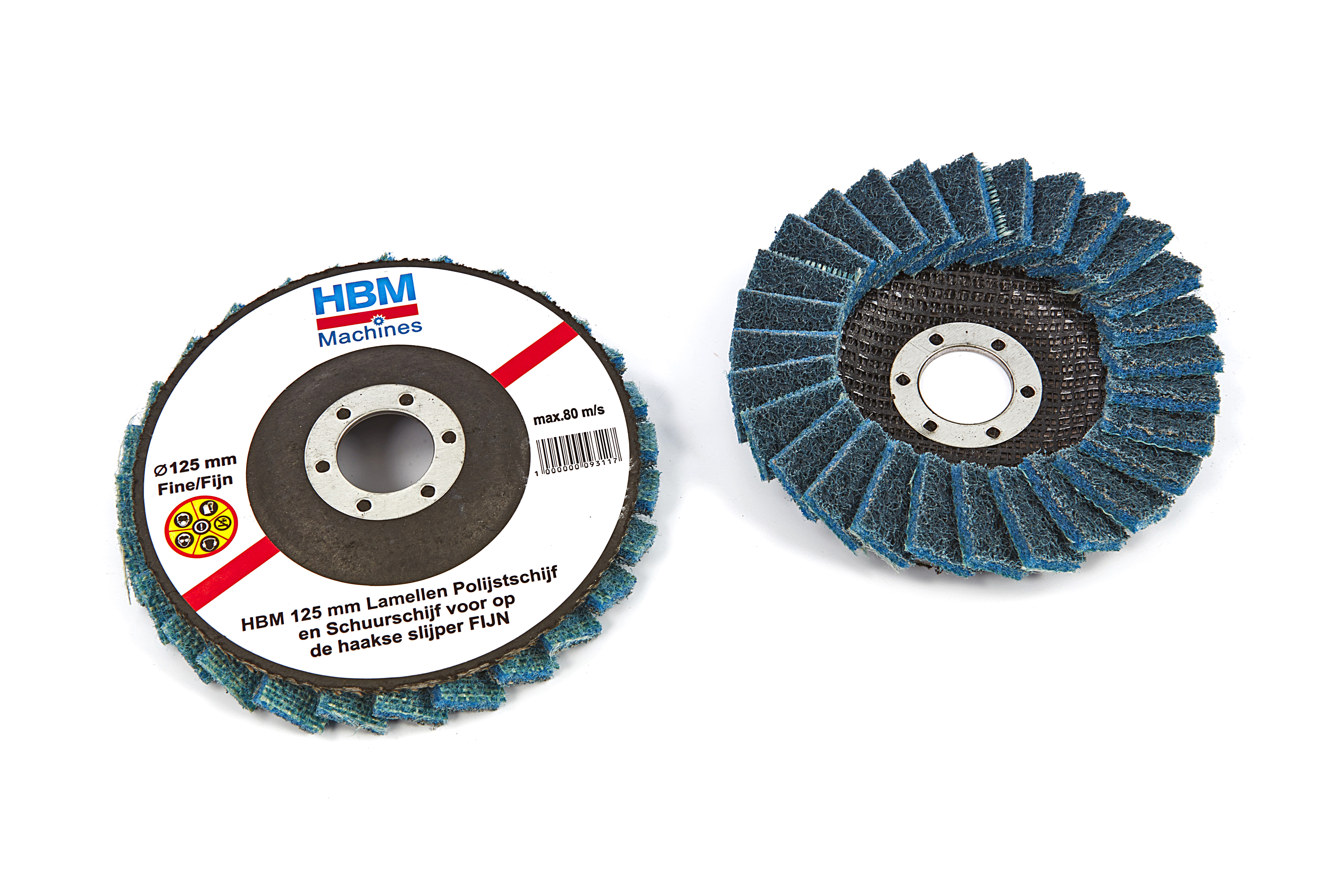 Lot De 5 Disques De Polissage De 125 Mm, Feutre Brillant Pour Meuleuse D'angle, Laine Pour Ponçage