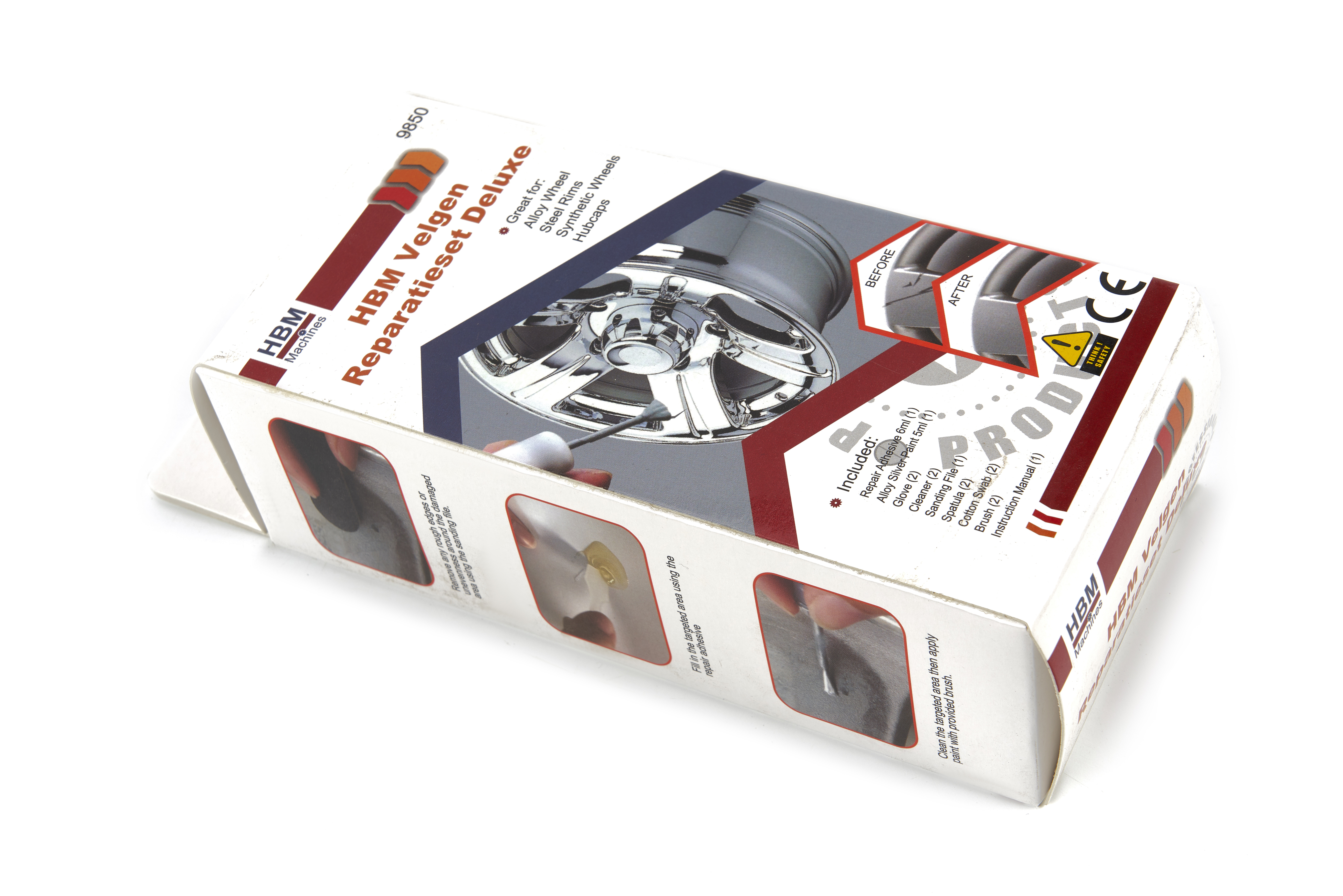 Basis Reparatieset Aluminium - voor reparatie van aluminium profielen