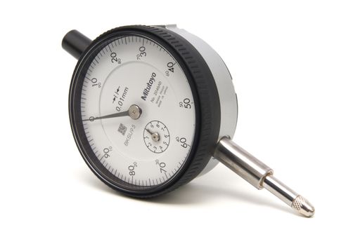 Comparateur à palpeur orientable, course 0,8 mm, cadran 40 mm 513-404-10E MITUTOYO 47152204