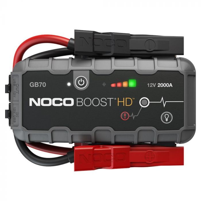 Noco Lithium-Starthilfegerät GB70Combi 12V 2000A, mit Zubehör