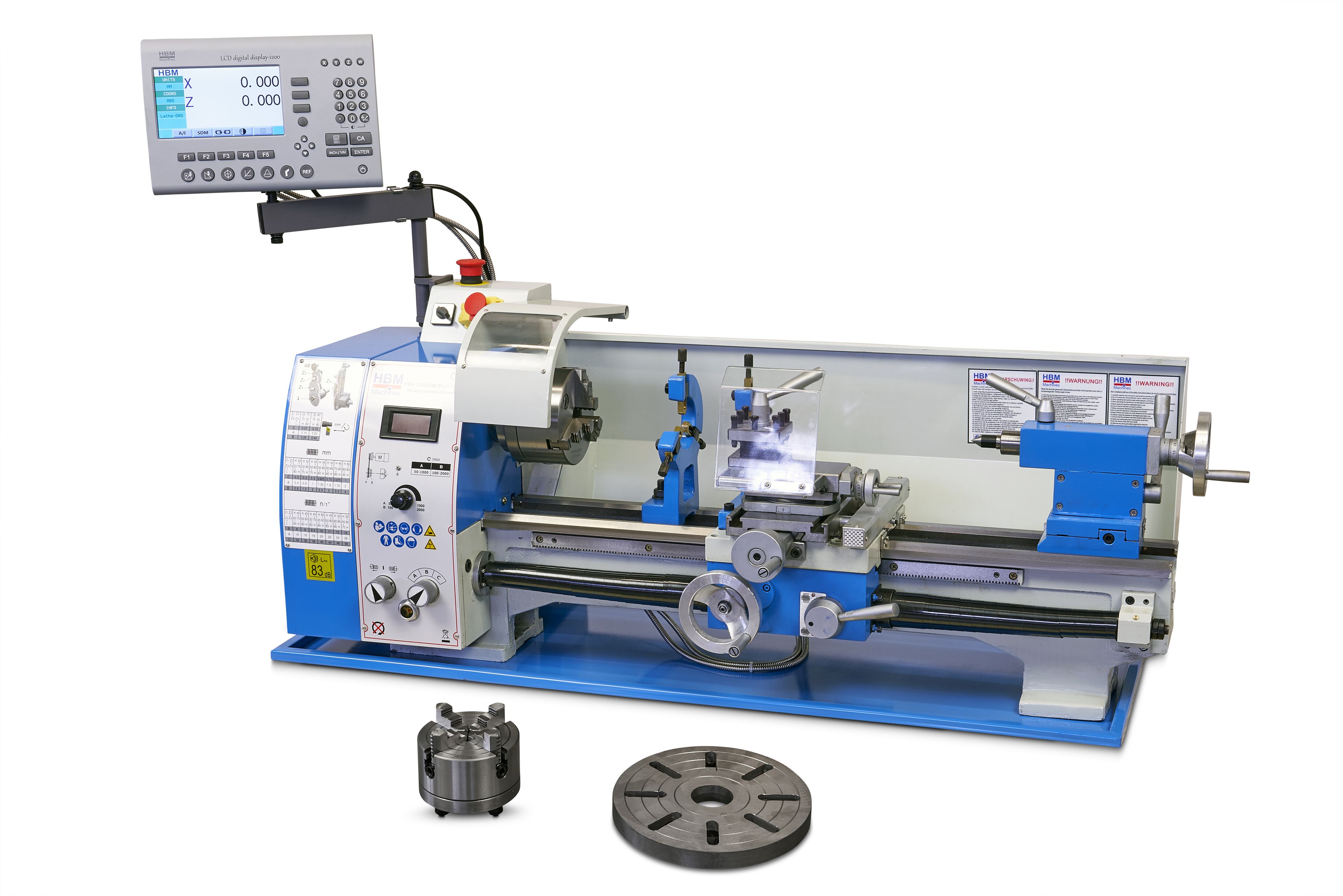 Tours à métaux HBM Machines