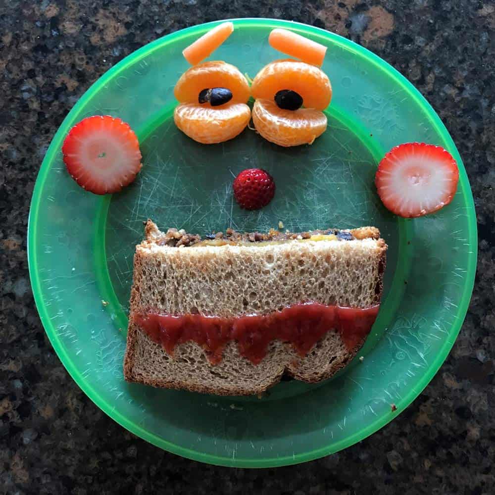 Des assiettes amusantes pour les enfants