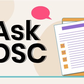 ASK DSC: Illustration of some documents sitting on a folder