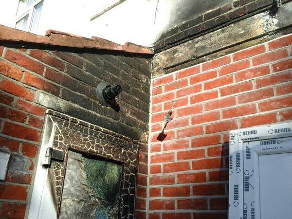 Fire Damage Brick Work Restoration