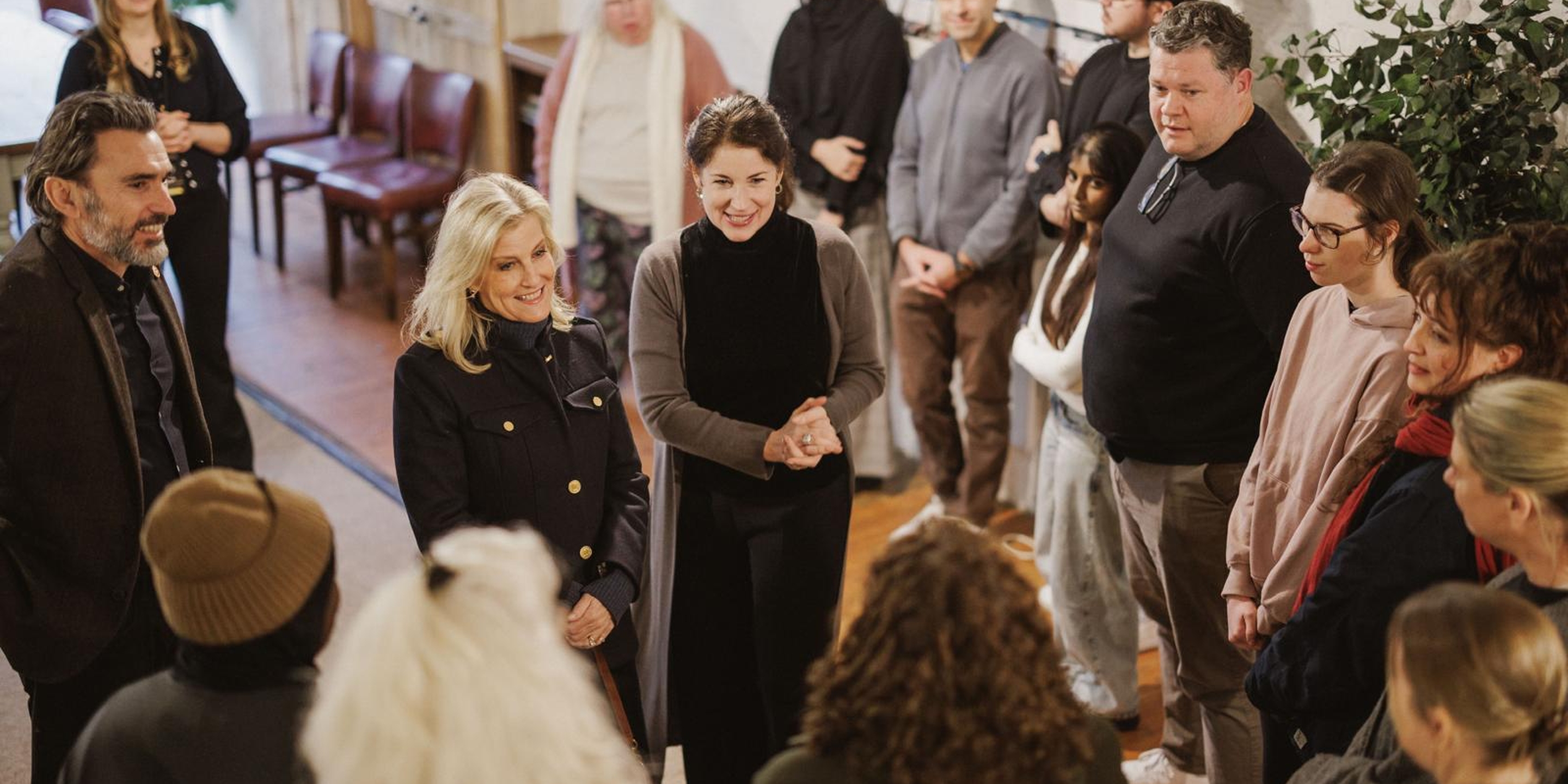 ROYAL VISIT TO THE LIGHTHOUSE WOKING AS IT MOVES HOME